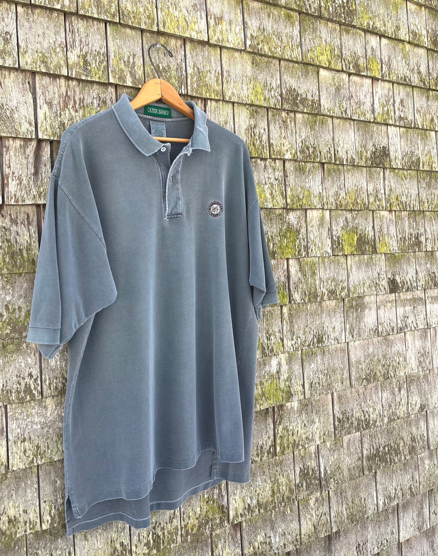 90s Hyannisport Club Garment Dye Polo Shirt (XL)