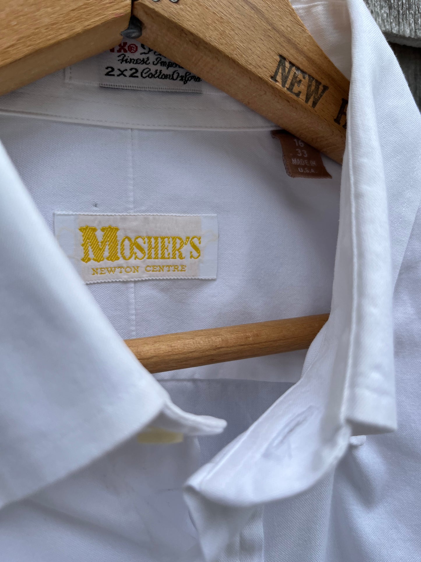 90s Gitman Bros. for Moshers Pinpoint Oxford Cloth Button Down Shirt (16-3)