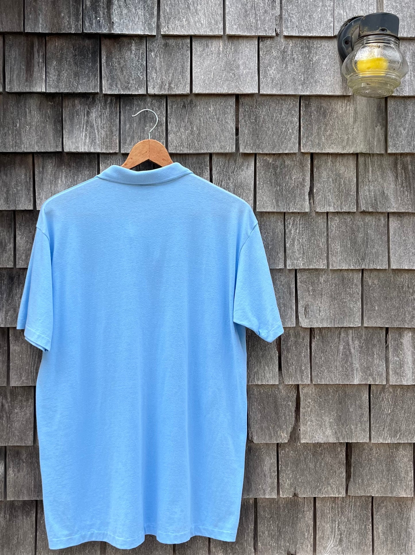 80s Bishop Spring Tennis Tournament Pocket Polo Shirt (L)