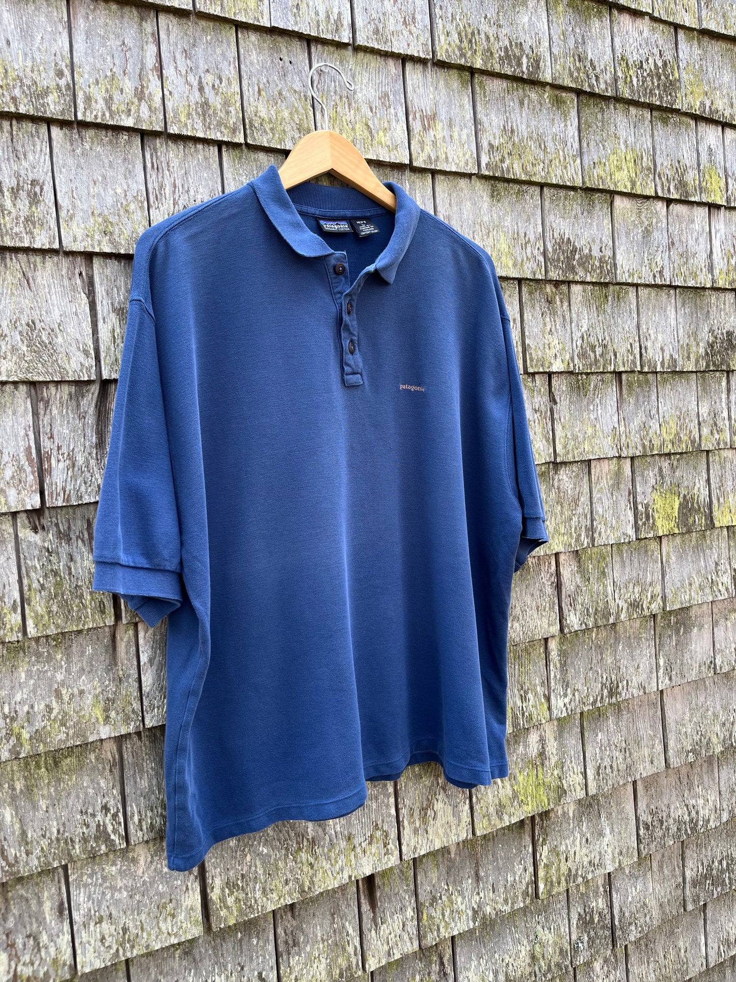 90s Patagonia Cotton Piqué Polo Shirt (L/XL)