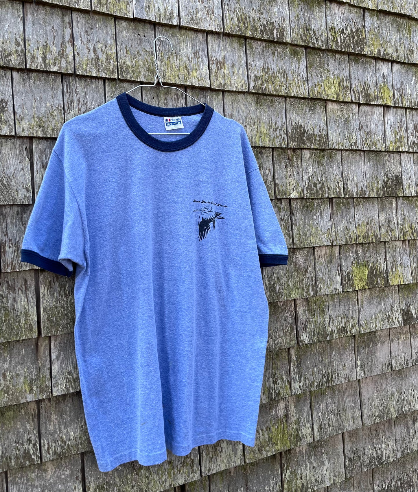 80s Anna Maria Island Sea Jeep Ringer T-Shirt (M/L)