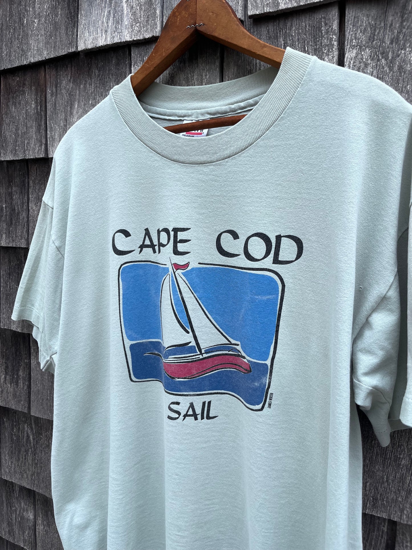 90s Cape Cod Sail T-Shirt (L)