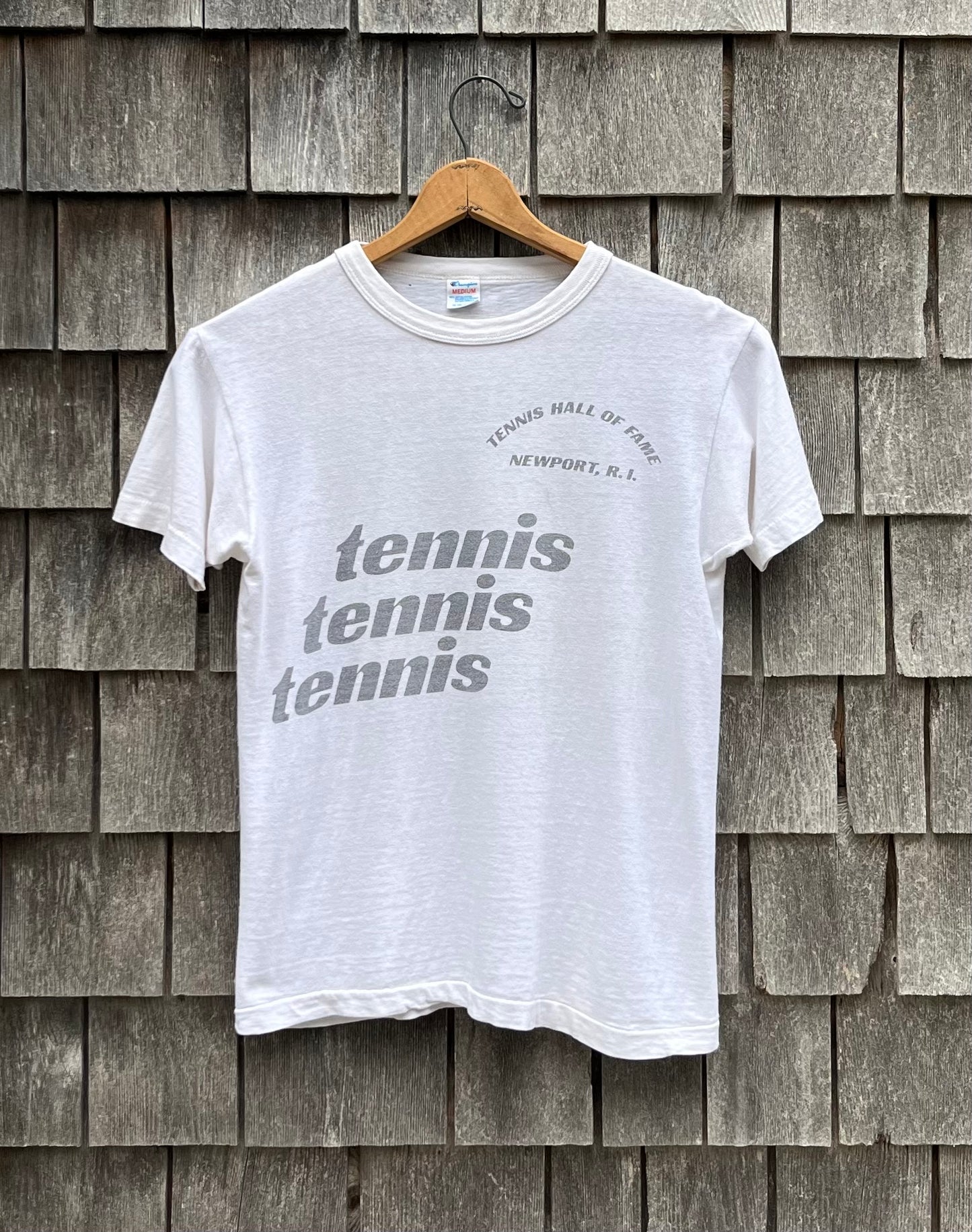80s Champion Tennis Hall of Fame Newport RI T-Shirt (S)