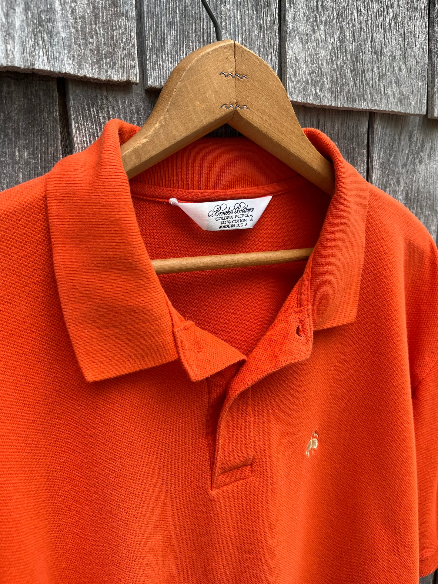 90s Brooks Brothers Golden Fleece Short Sleeve Polo Shirt (L)
