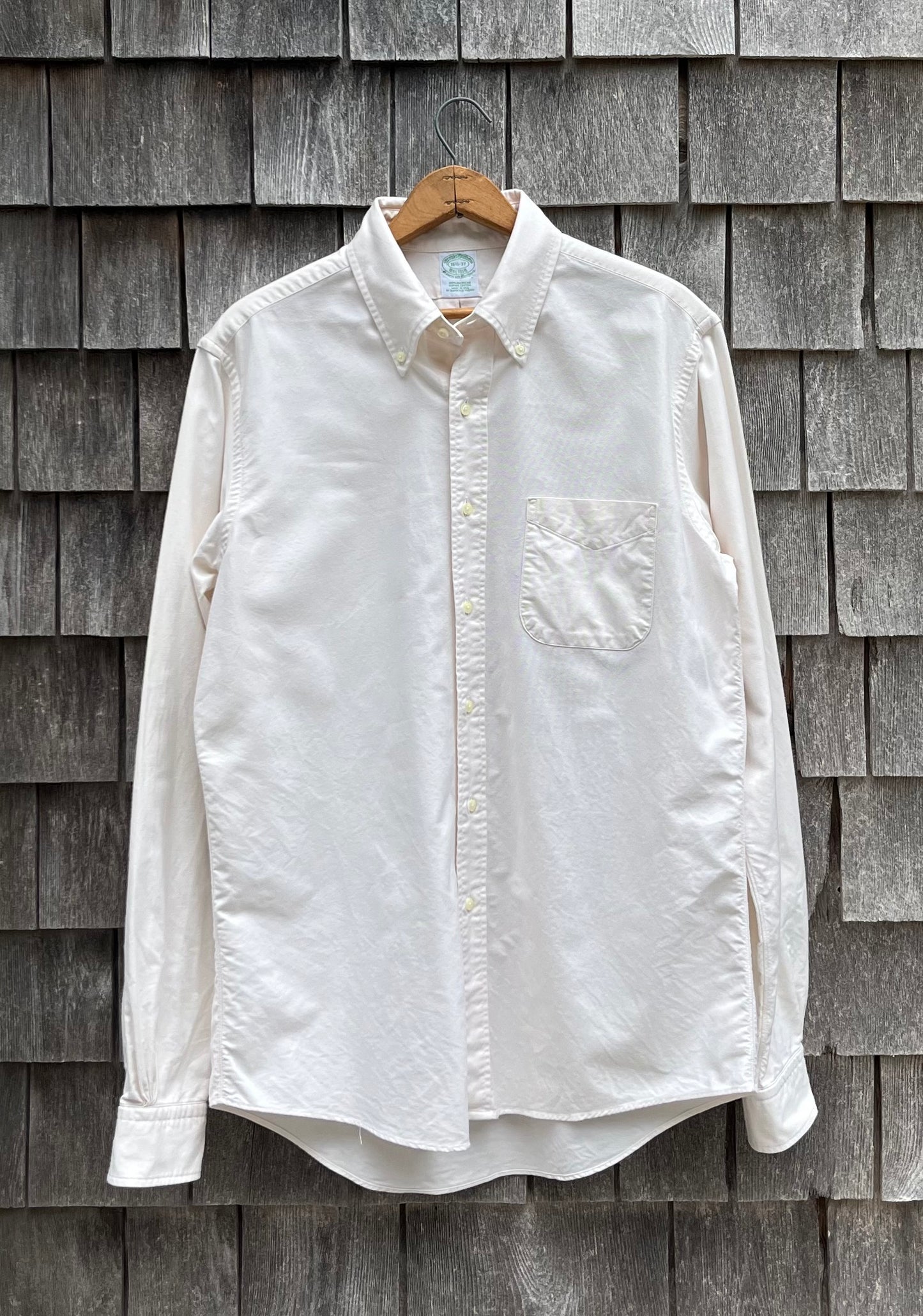 90s Brooks Brothers Makers Oxford Cloth Button Down Shirt (16.5-7)