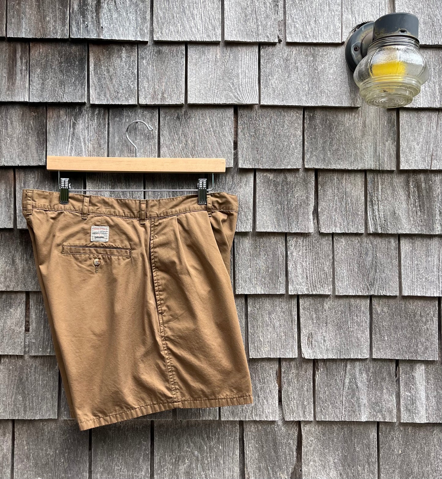 90s Polo Ralph Lauren Pleated Front Cotton Shorts (34/5”)