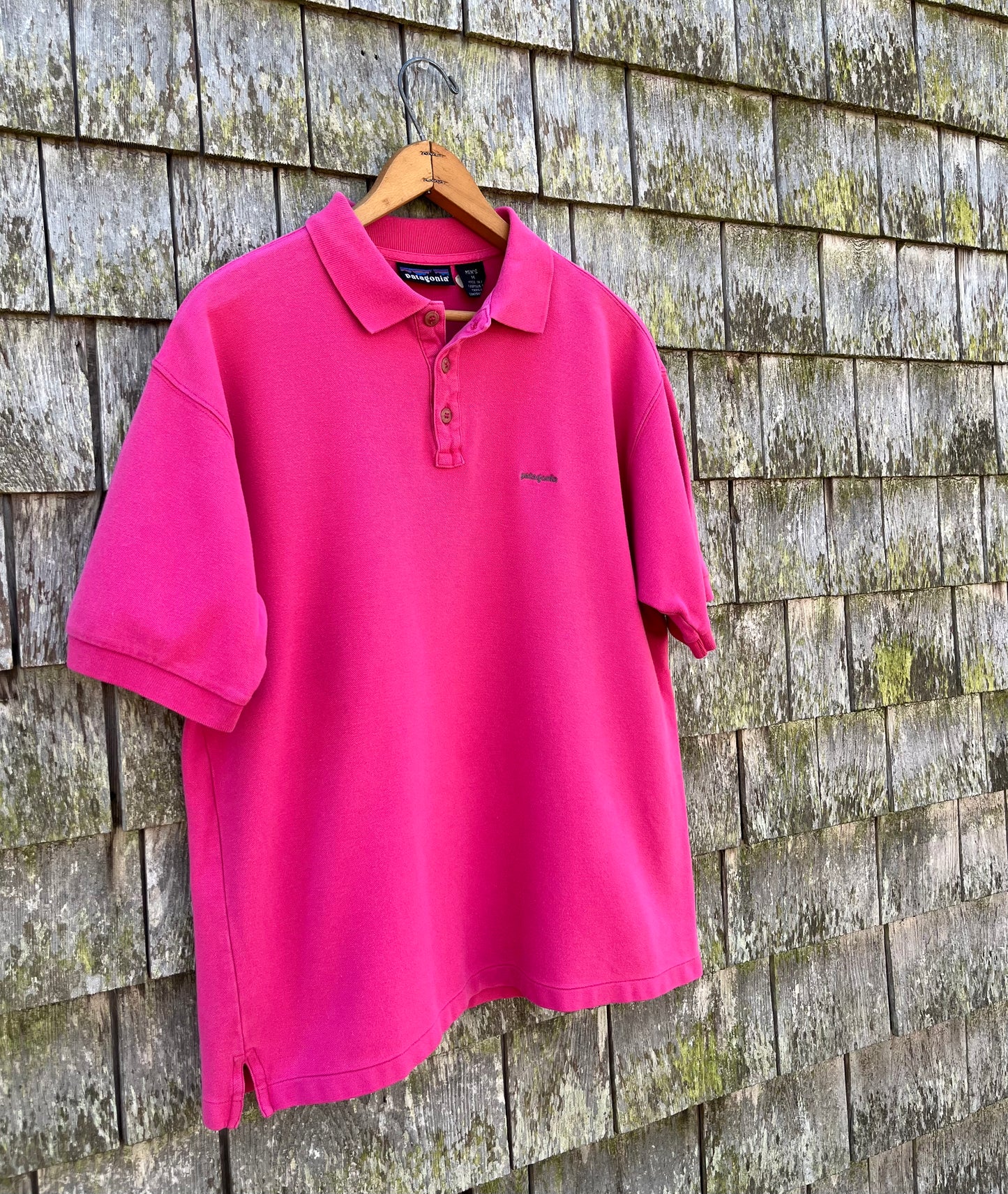 90s Patagonia Cotton Piqué Polo Shirt (M/L)