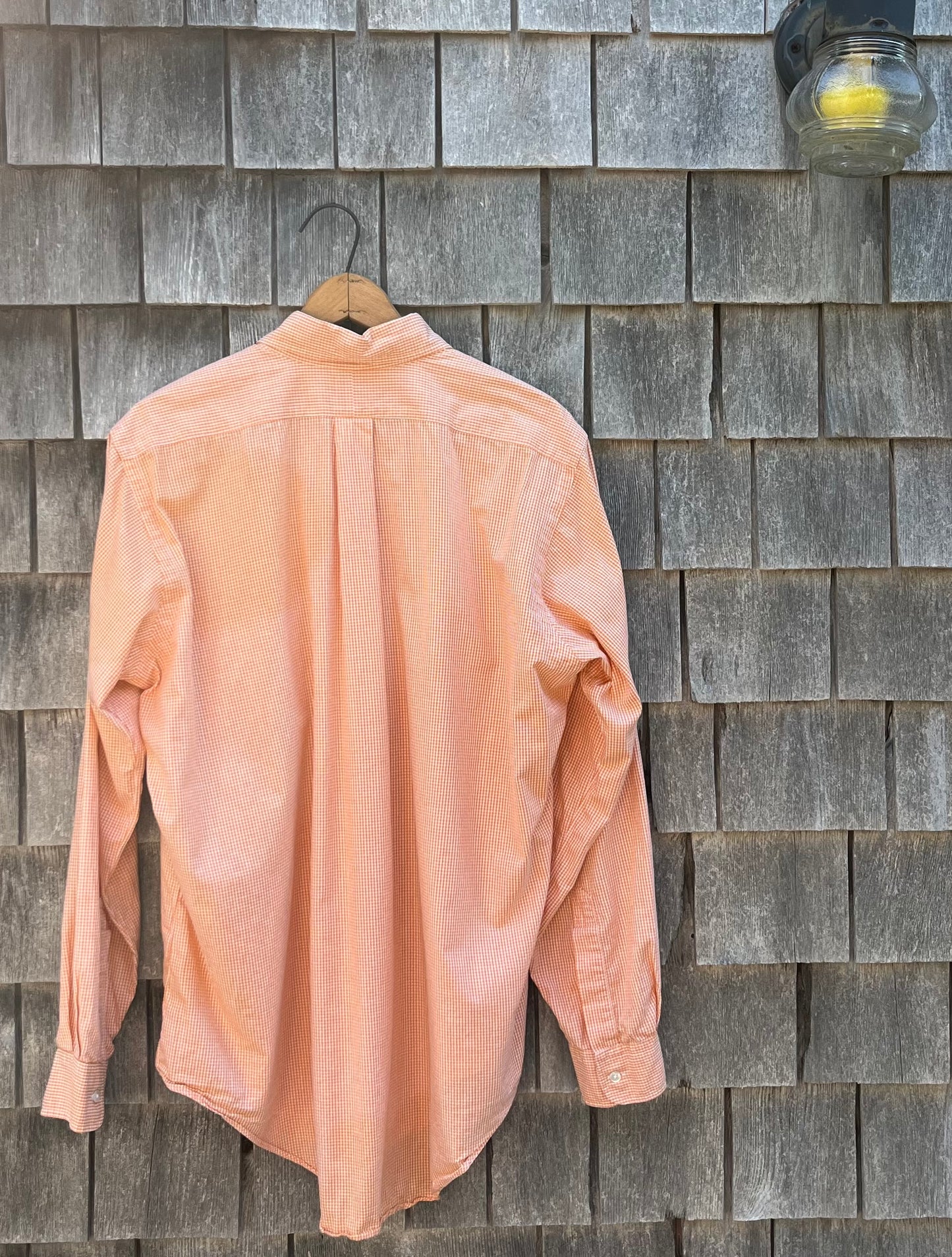 90s The Andover Shop Cotton Gingham Button Down Shirt (15.5-4)