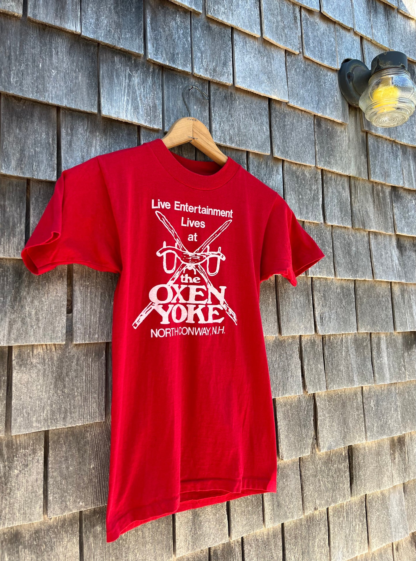 70s The Oxen Yoke North Conway New Hampshire T-Shirt (XS)