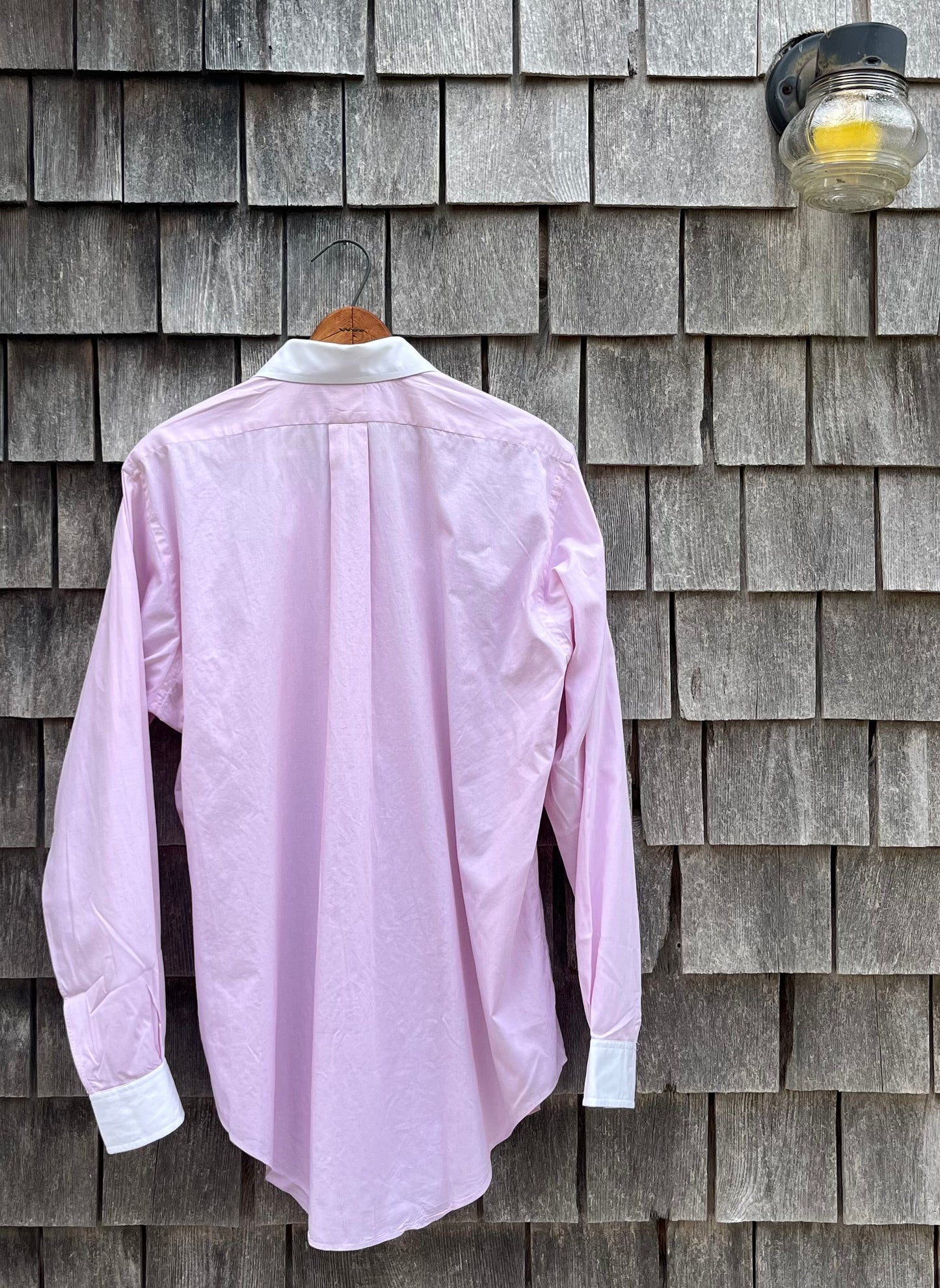 90s Brooks Brothers Makers 6-Button Banker Style Button Front Shirt (16-4)