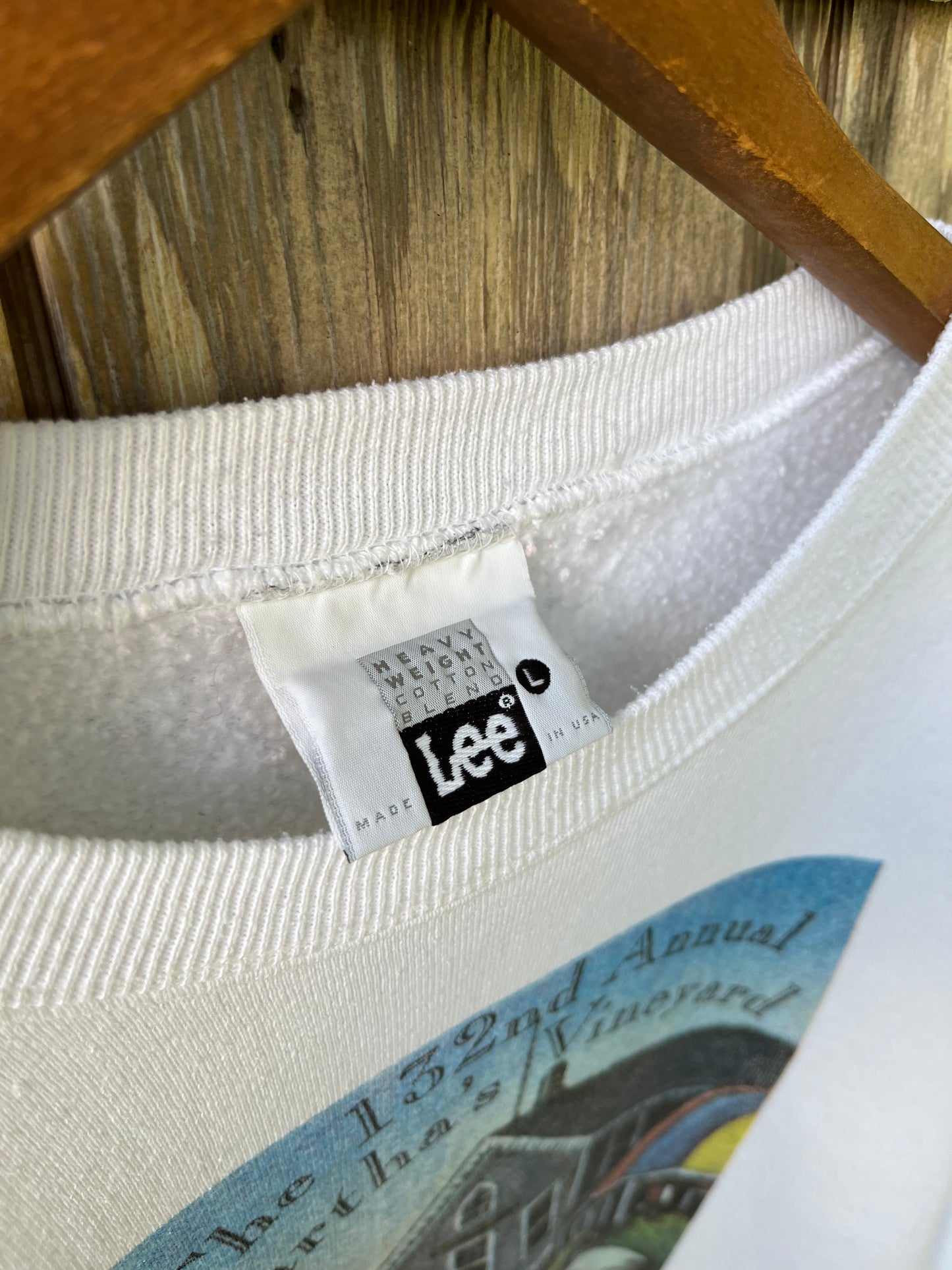 90s Martha’s Vineyard Agricultural Fair Crewneck Sweatshirt (L)