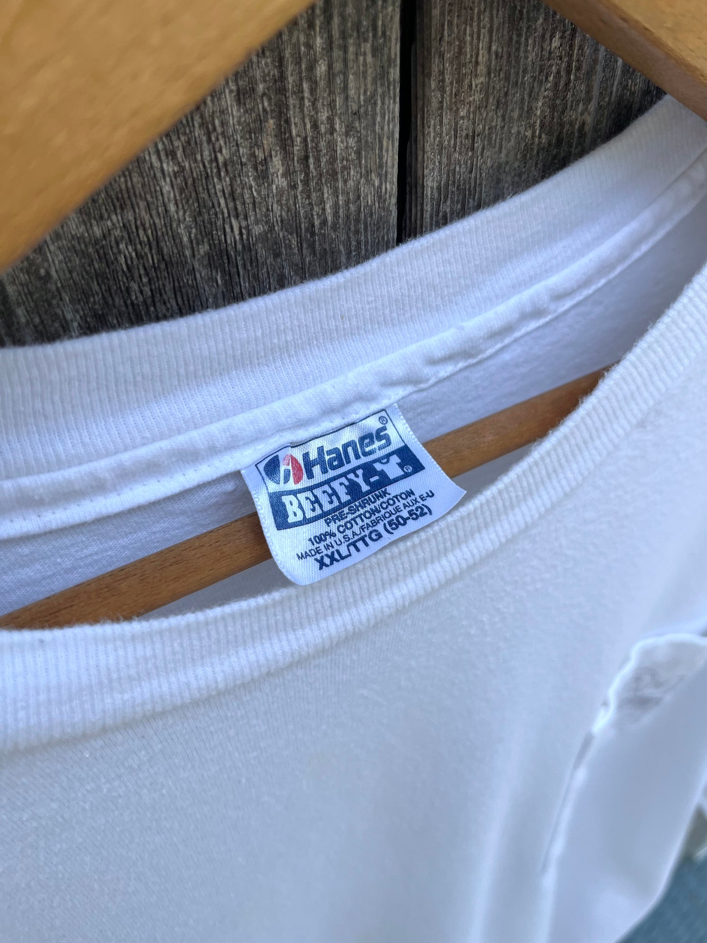 90s Will’s Restaurant Peaks Island Maine Pocket T-Shirt (XL)
