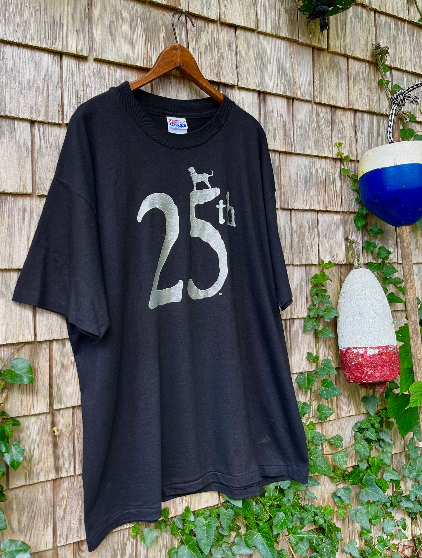 90s The Black Dog 25th Anniversary T-Shirt (XL)