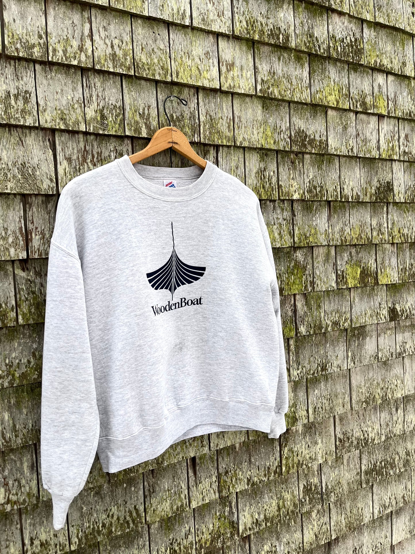 90s Wooden Boat Magazine Crewneck Sweatshirt (L)