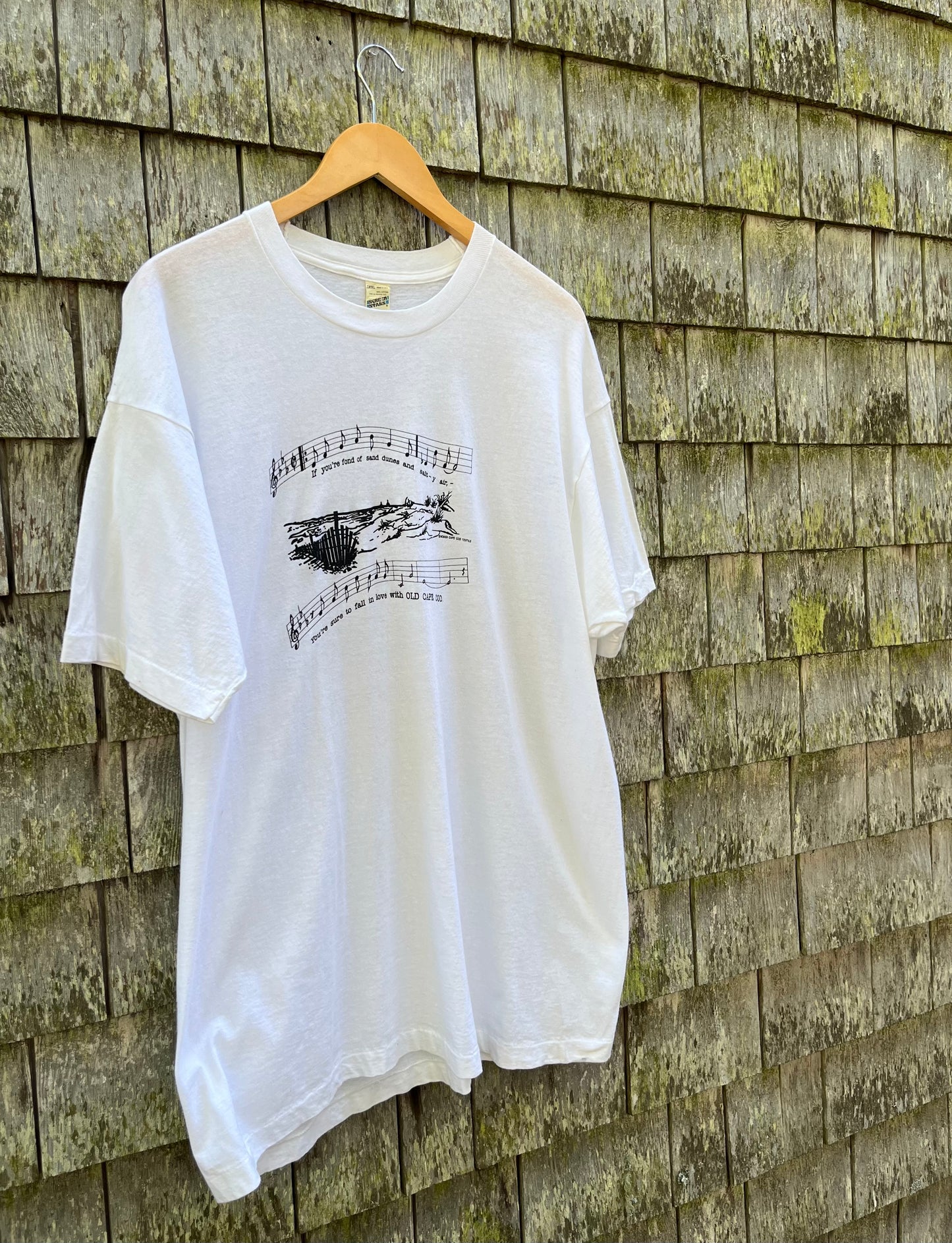 80s Patti Page Old Cape Cod Lyrics T-Shirt (XL)