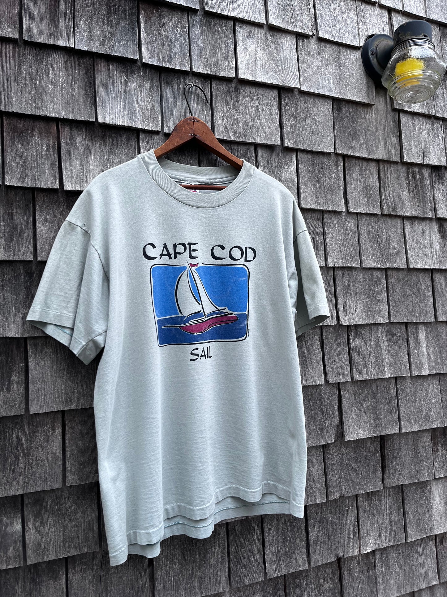 90s Cape Cod Sail T-Shirt (L)
