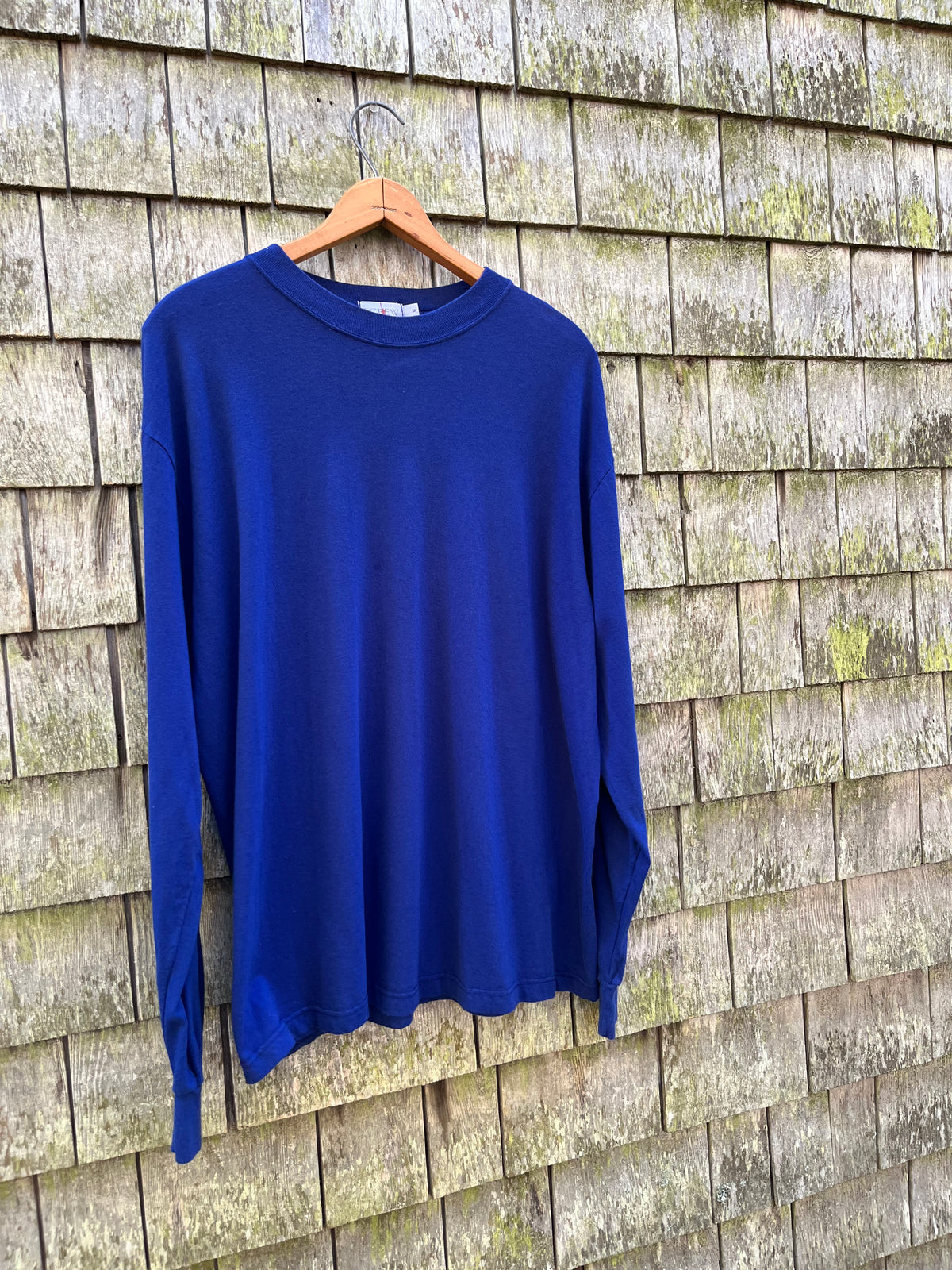 90s J.Crew Long Sleeve Cotton T-Shirt (L)