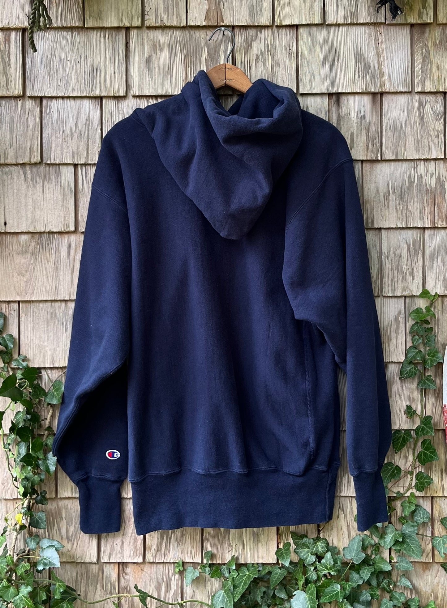 90s Cape Cod Champion Reverse Weave Hoodie Sweatshirt (XL)