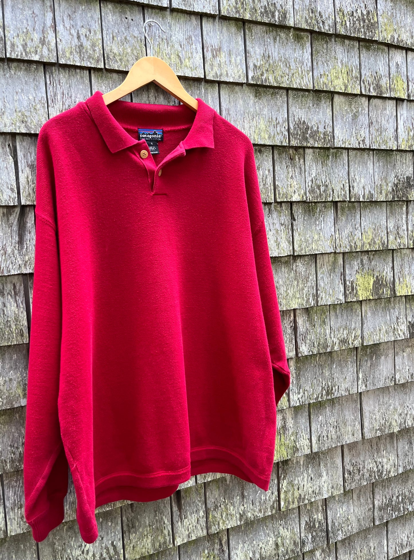 90s Patagonia Knit Cotton Pullover Shirt (XL)