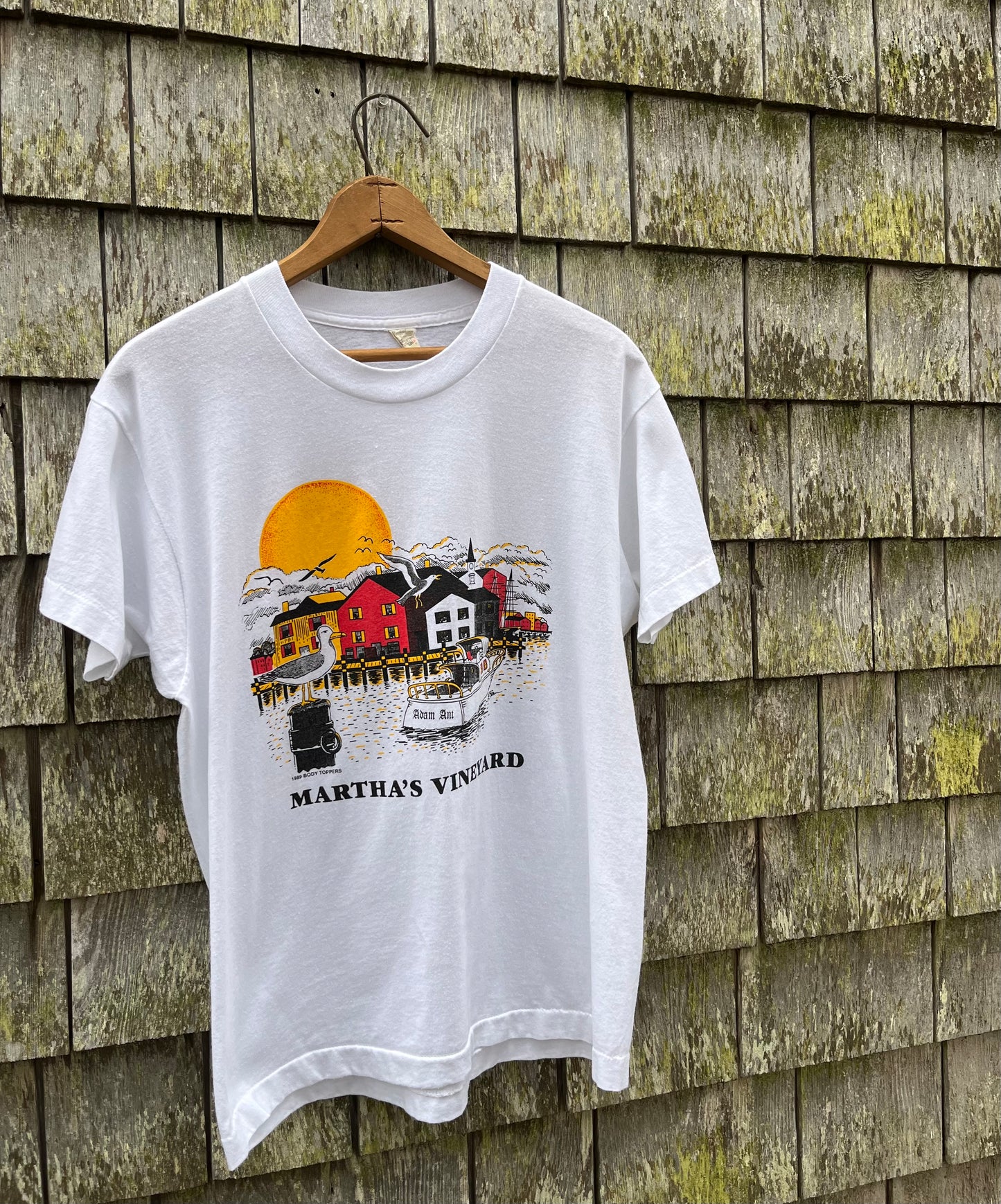 80s Martha’s Vineyard Harbor T-Shirt (M)