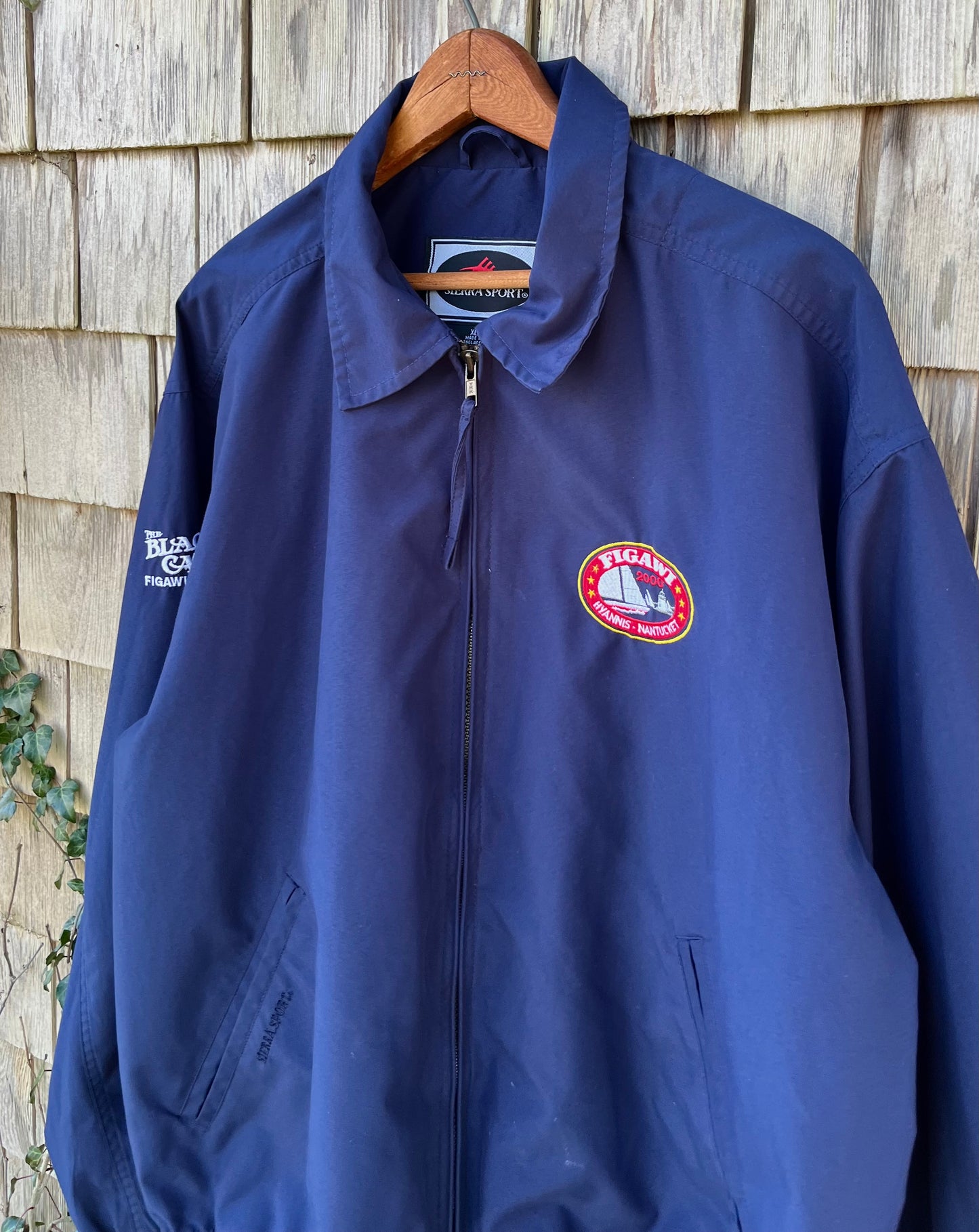 00s Hyannis to Nantucket Figawi Zip Front Lightweight Jacket (XL)