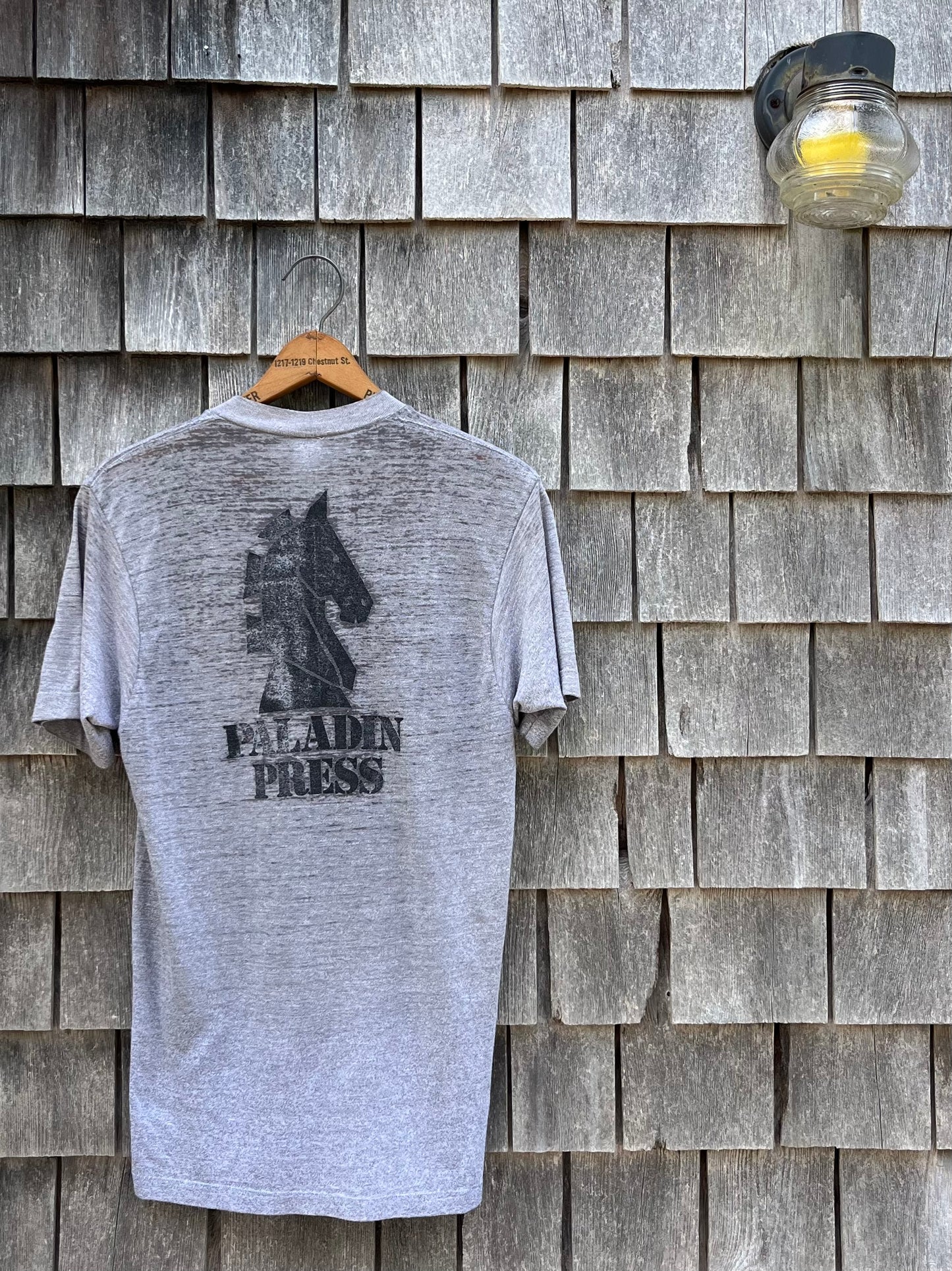 80s Paladin Press Publishing Pocket T-shirt (S)