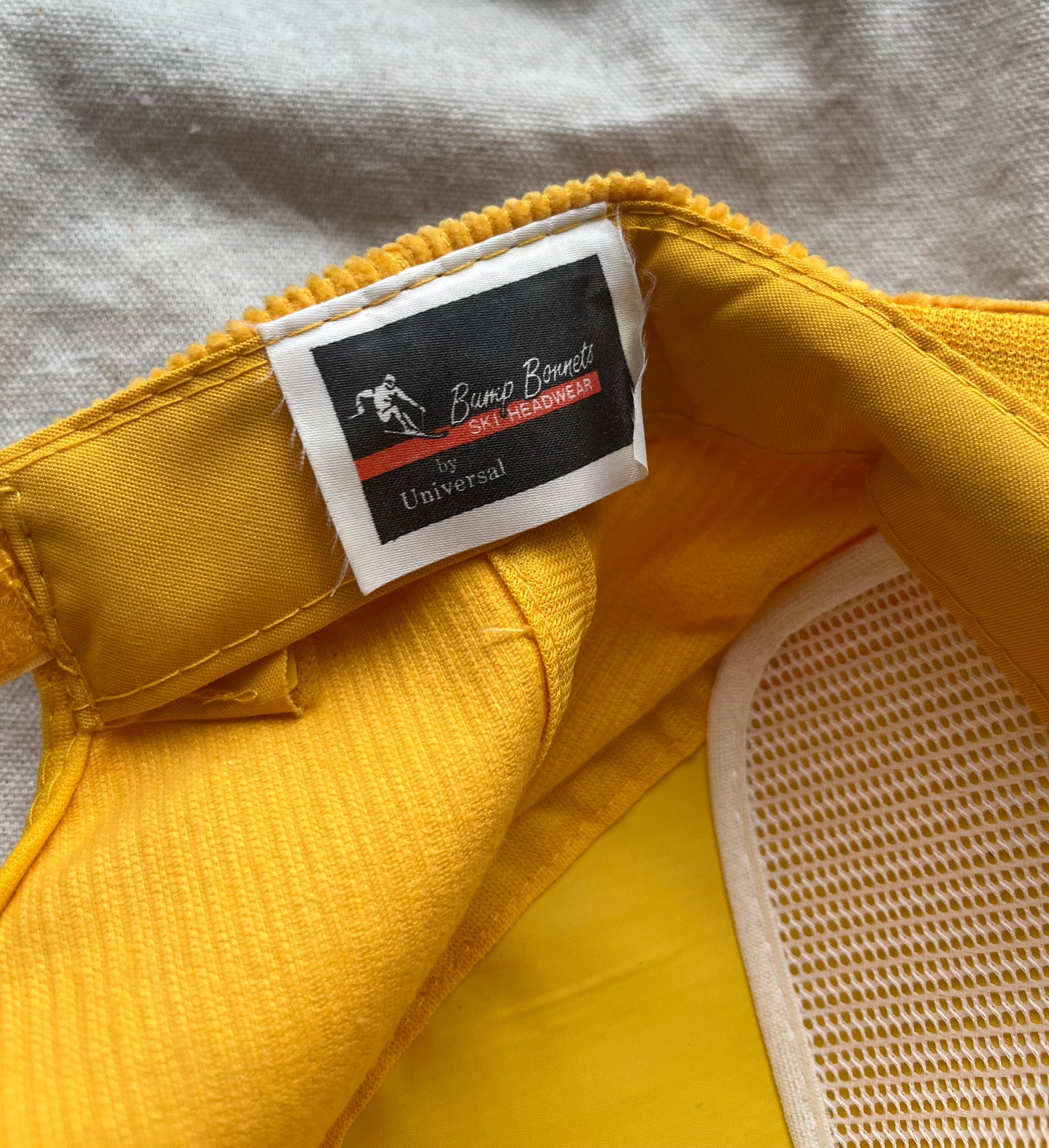 80s Bump Bonnets Corduroy Copper Mountain Snapback Cap