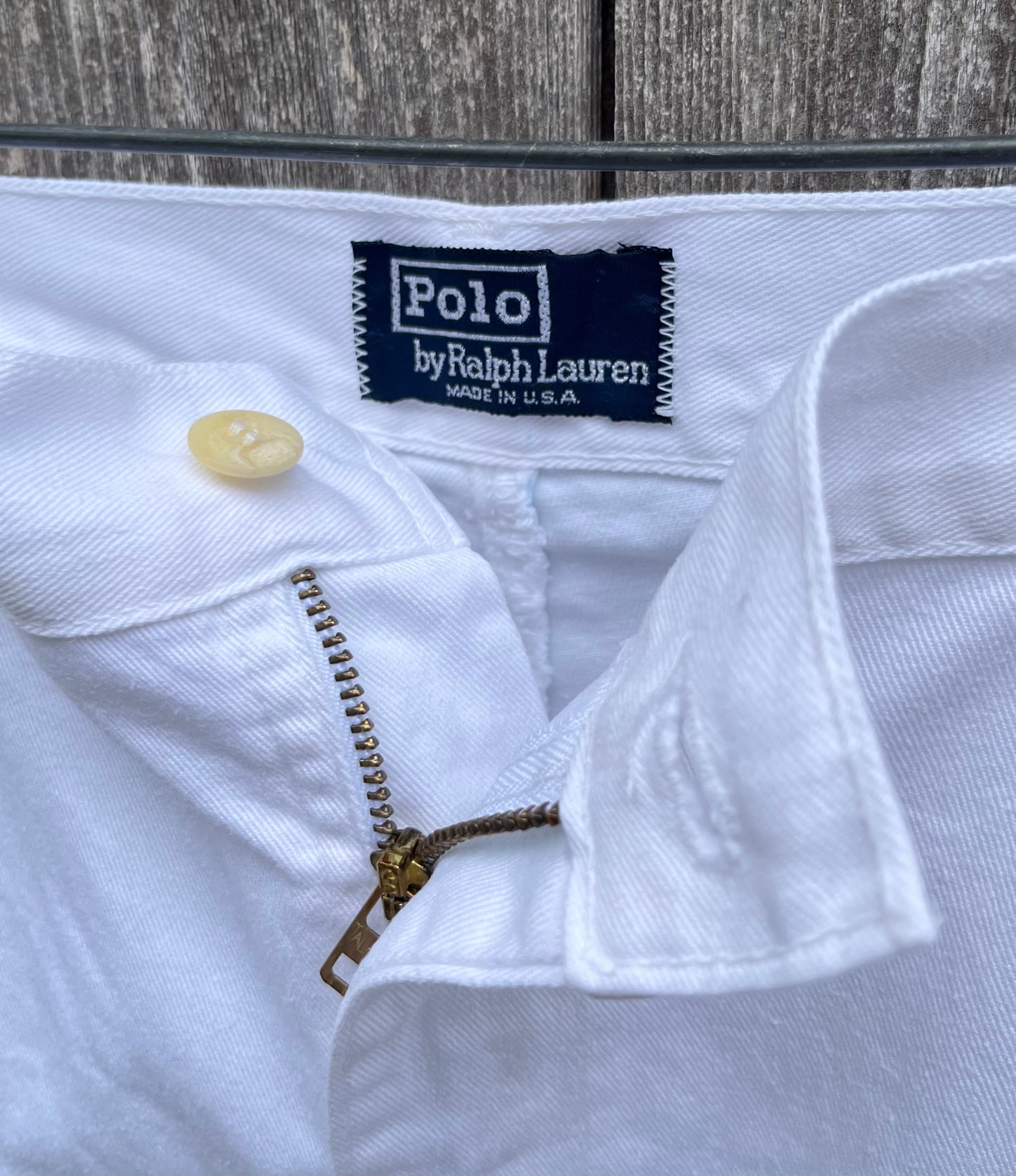 90s Polo Ralph Lauren Cotton Twill Shorts 39/6.5"