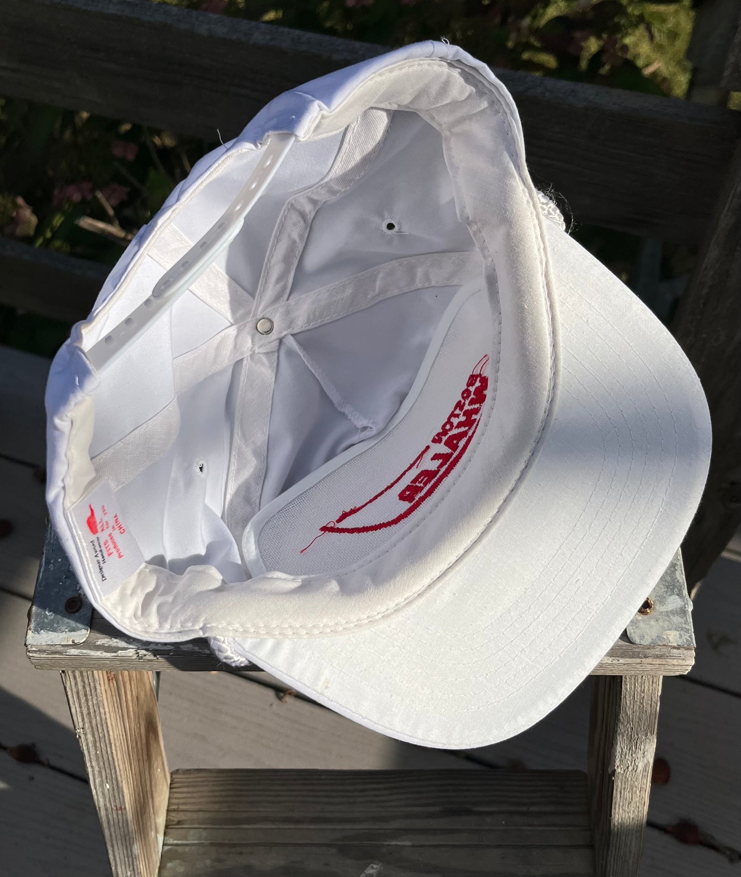 80s Boston Whaler Boats Rope Brim Snapback Cap (OSFA)