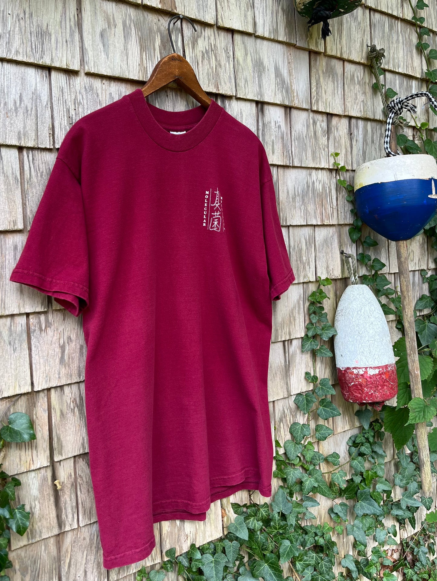 90s Woods Hole Oceanographic Institute Molecular Mycology T-Shirt (M/L)