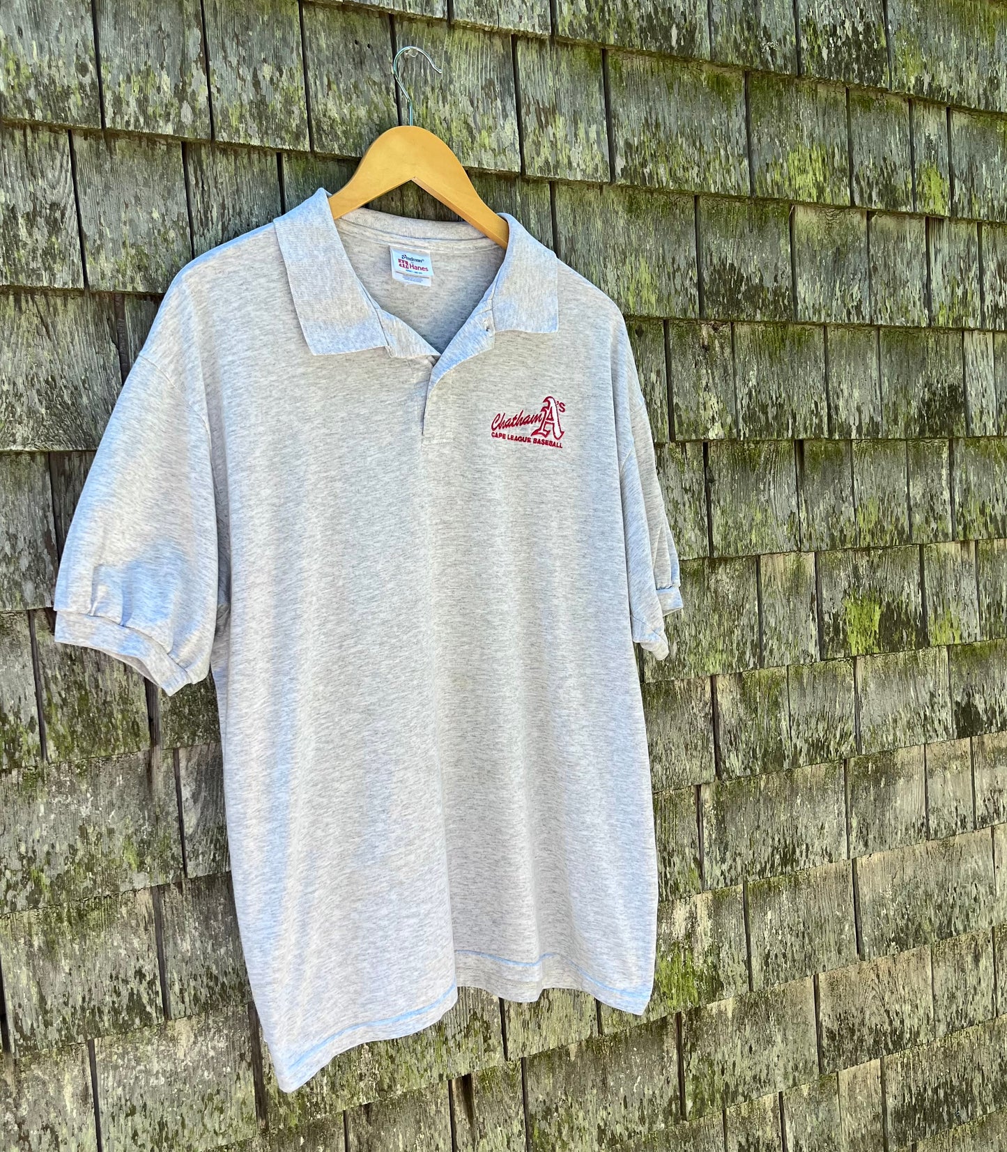 90s Chatham A’s Cape Cod Baseball League Polo Shirt (XL)