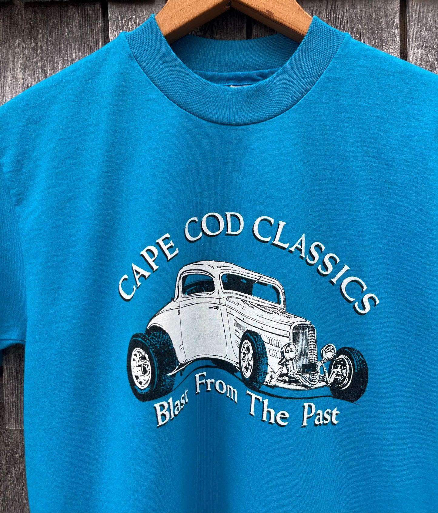 90s Cape Cod Classics Car Club 'Blast From the past' T-Shirt (S/M)