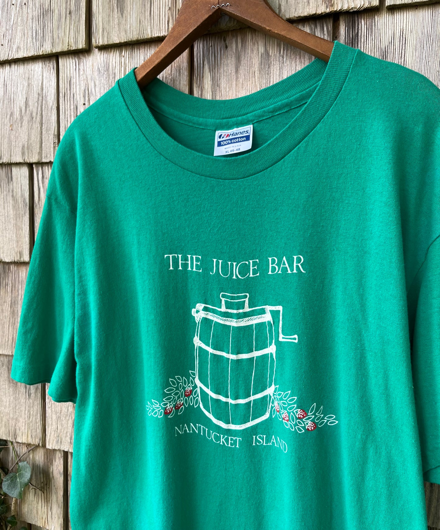 90s Nantucket Juice Bar Ice Cream Shop T-Shirt (M)