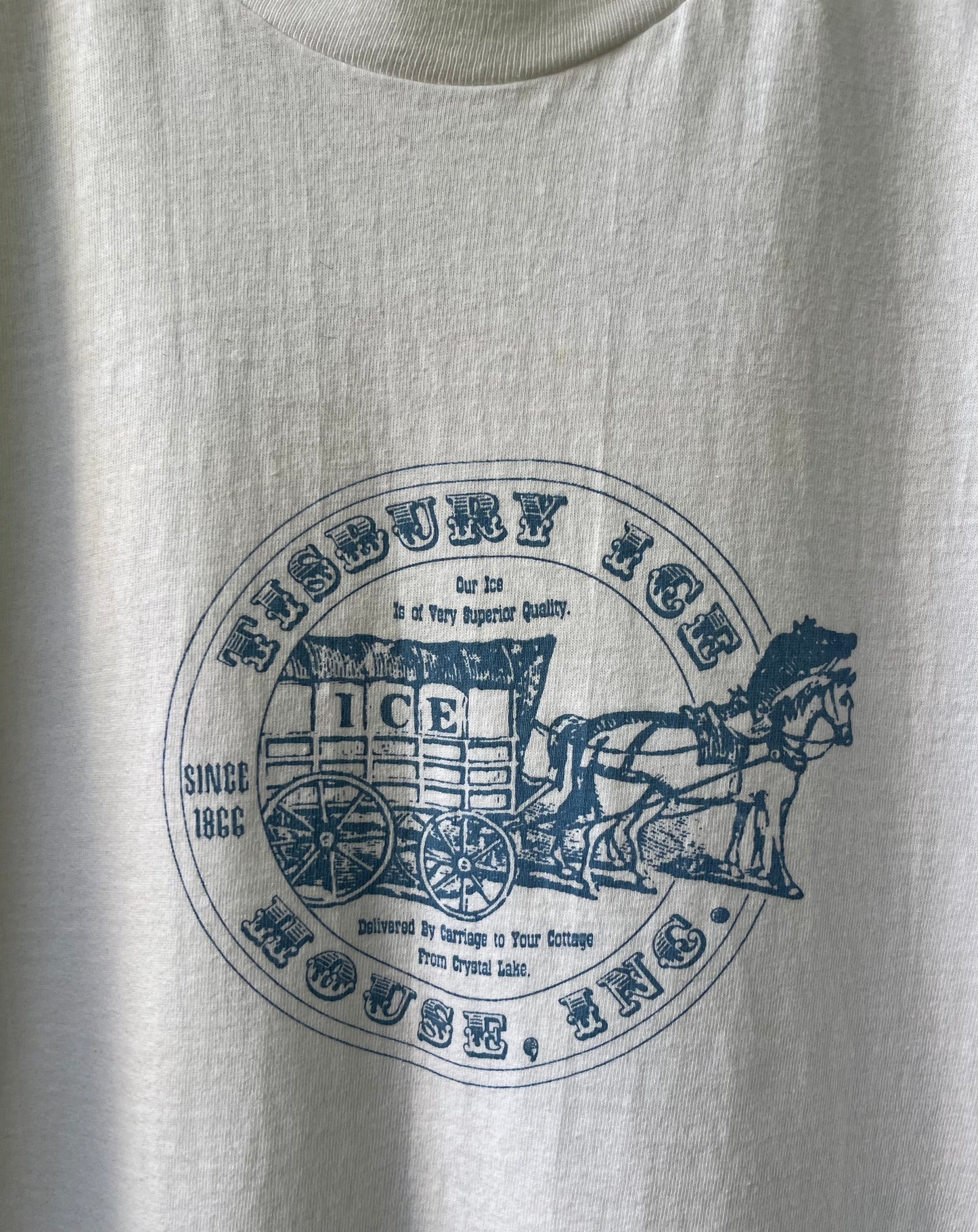 90s Tisbury Ice House Inc. Martha’s Vineyard T-Shirt (L/XL)