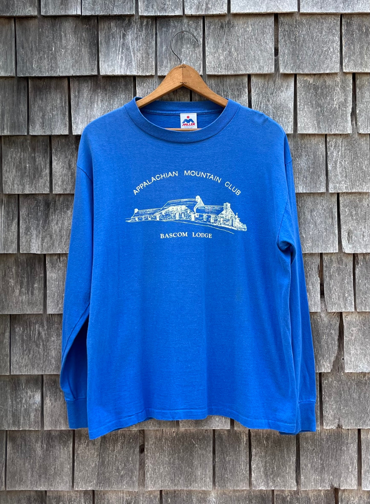 90s Bascom Lodge Adams Massachusetts Long Sleeve T-Shirt (L)