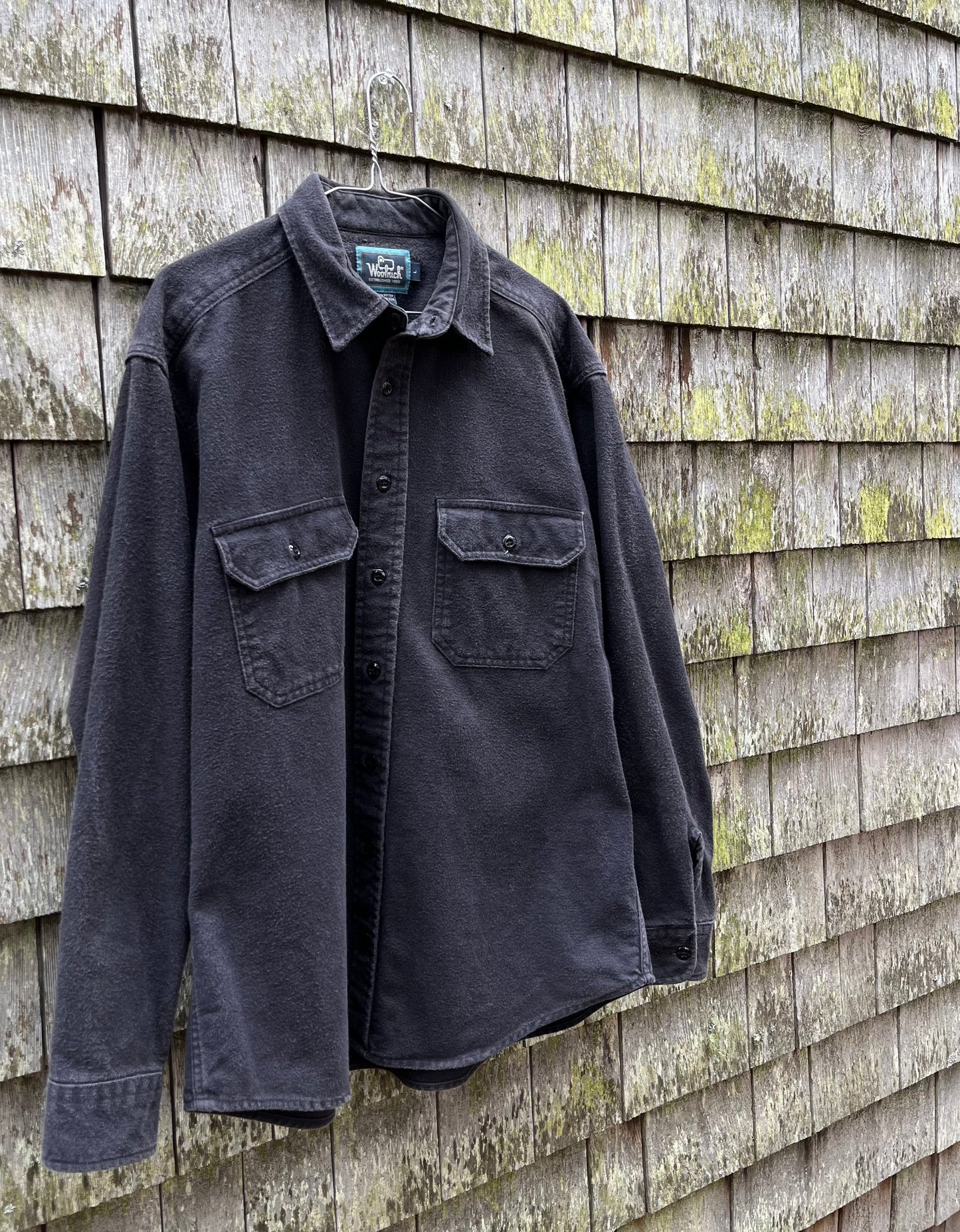 90s Woolrich Chamois Flannel Shirt (XL)