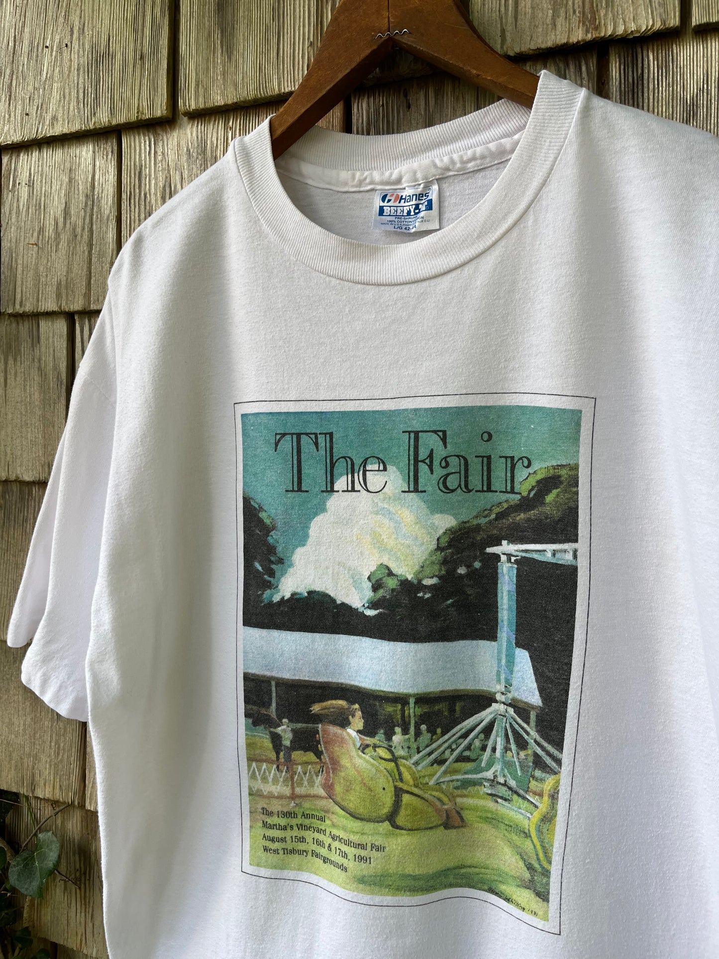 90s Martha’s Vineyard Agricultural Fair T-Shirt (L)