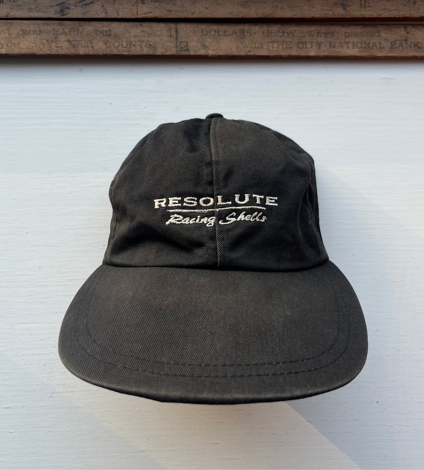 90s Resolute Racing Shells Strapback Cap by New England Cap (One Size)