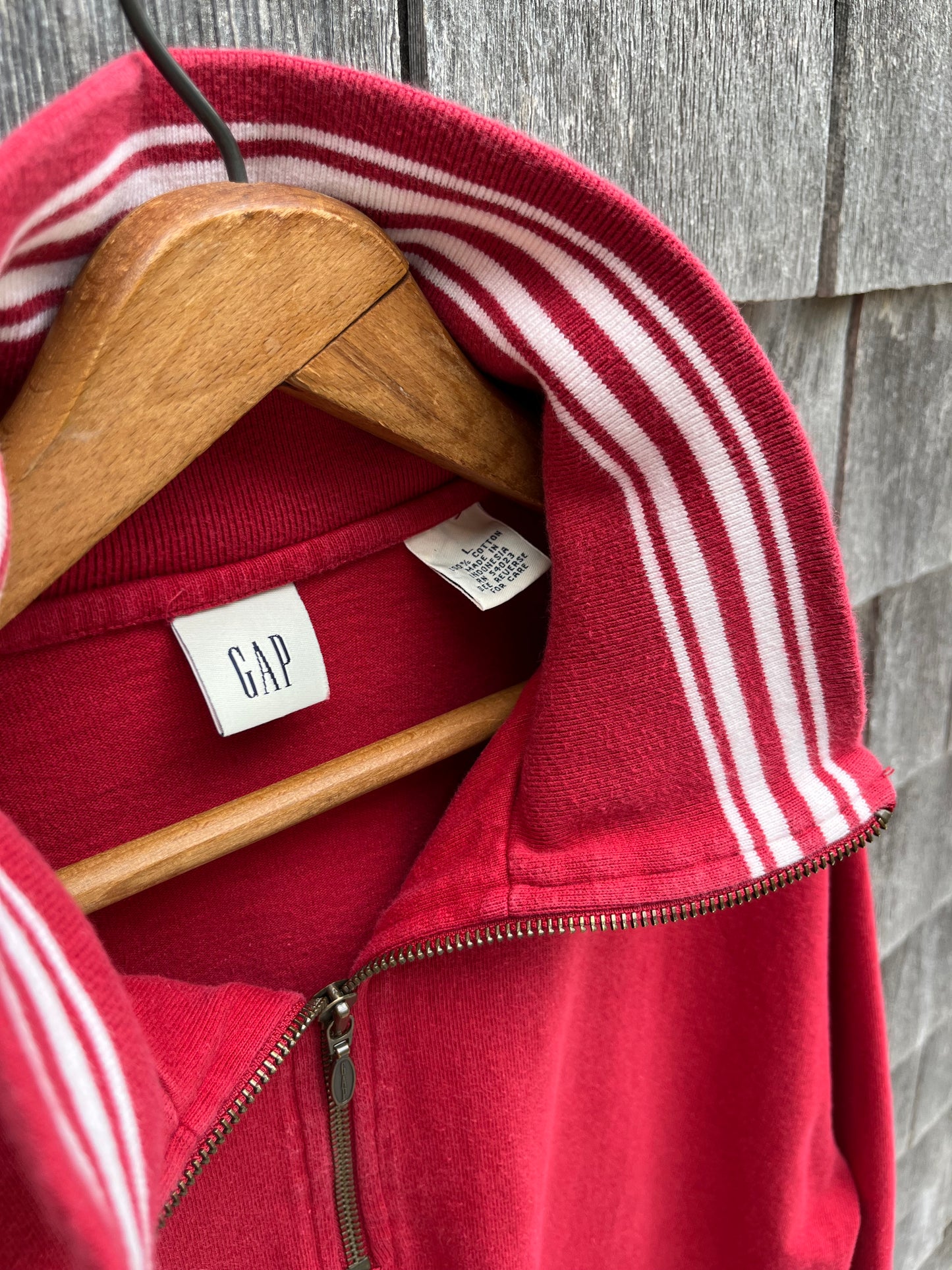 00s GAP Cotton Quarter Zip Pullover (L/XL)