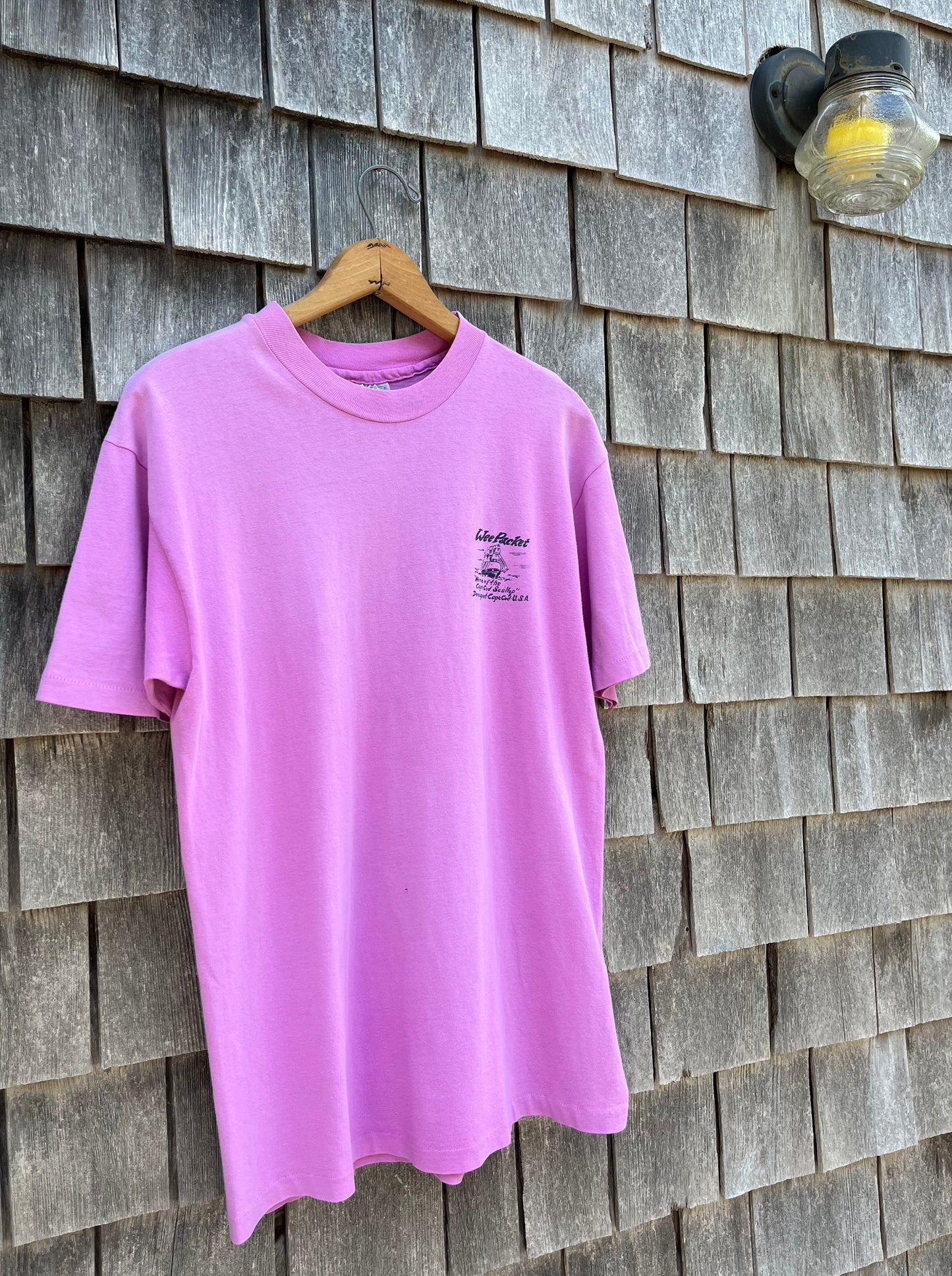 90s Wee Packet Restaurant 'Home of the Cape Cod Scallop' Dennisport T-Shirt (M)