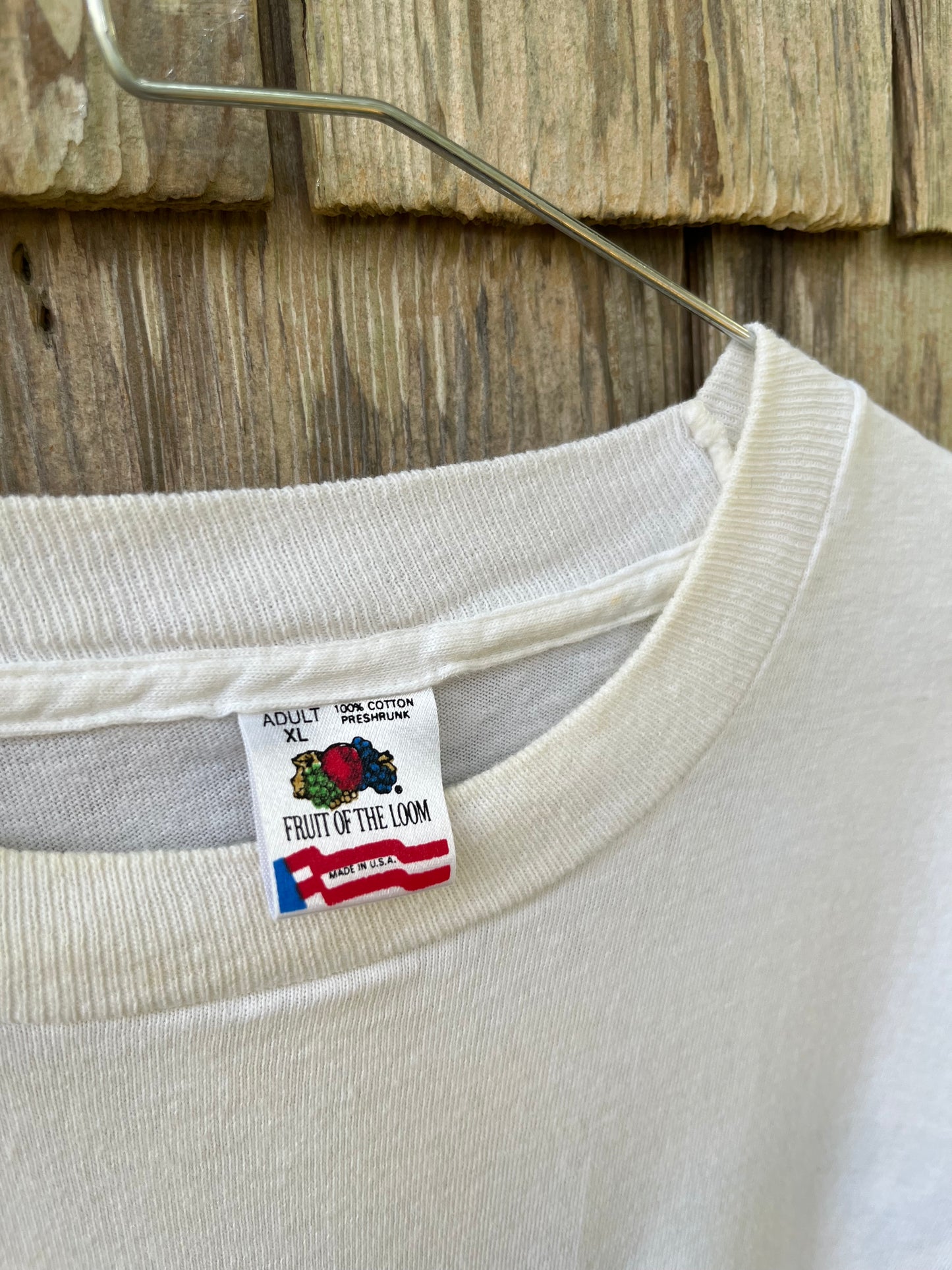 90s Florida Sport Fishing Association Spotted Sea Trout Preservation Pocket T-Shirt (L)