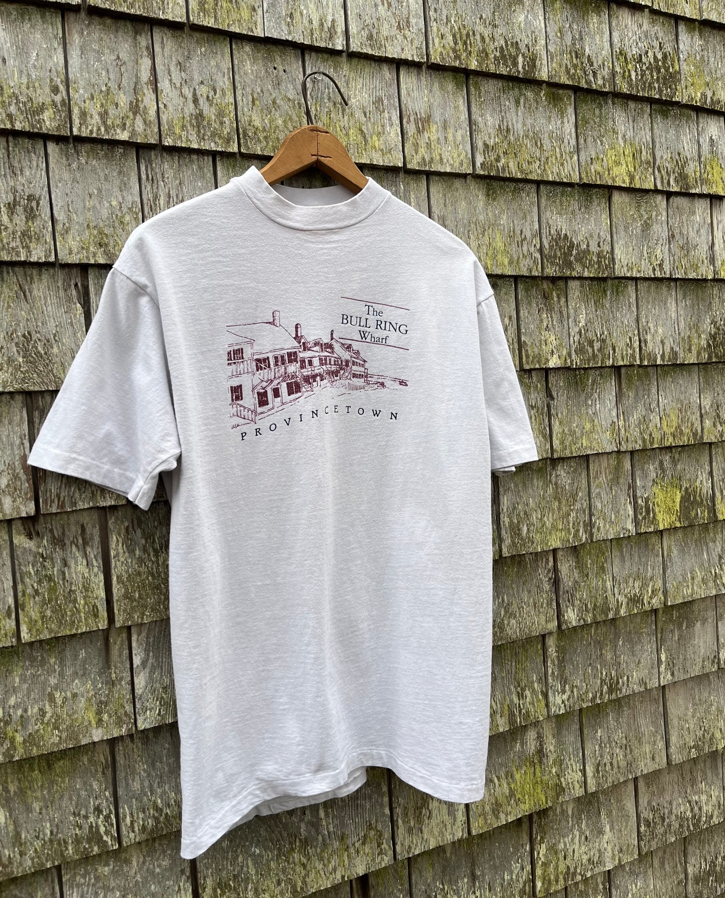 90s Bull Ring Wharf Provincetown T-Shirt (M)