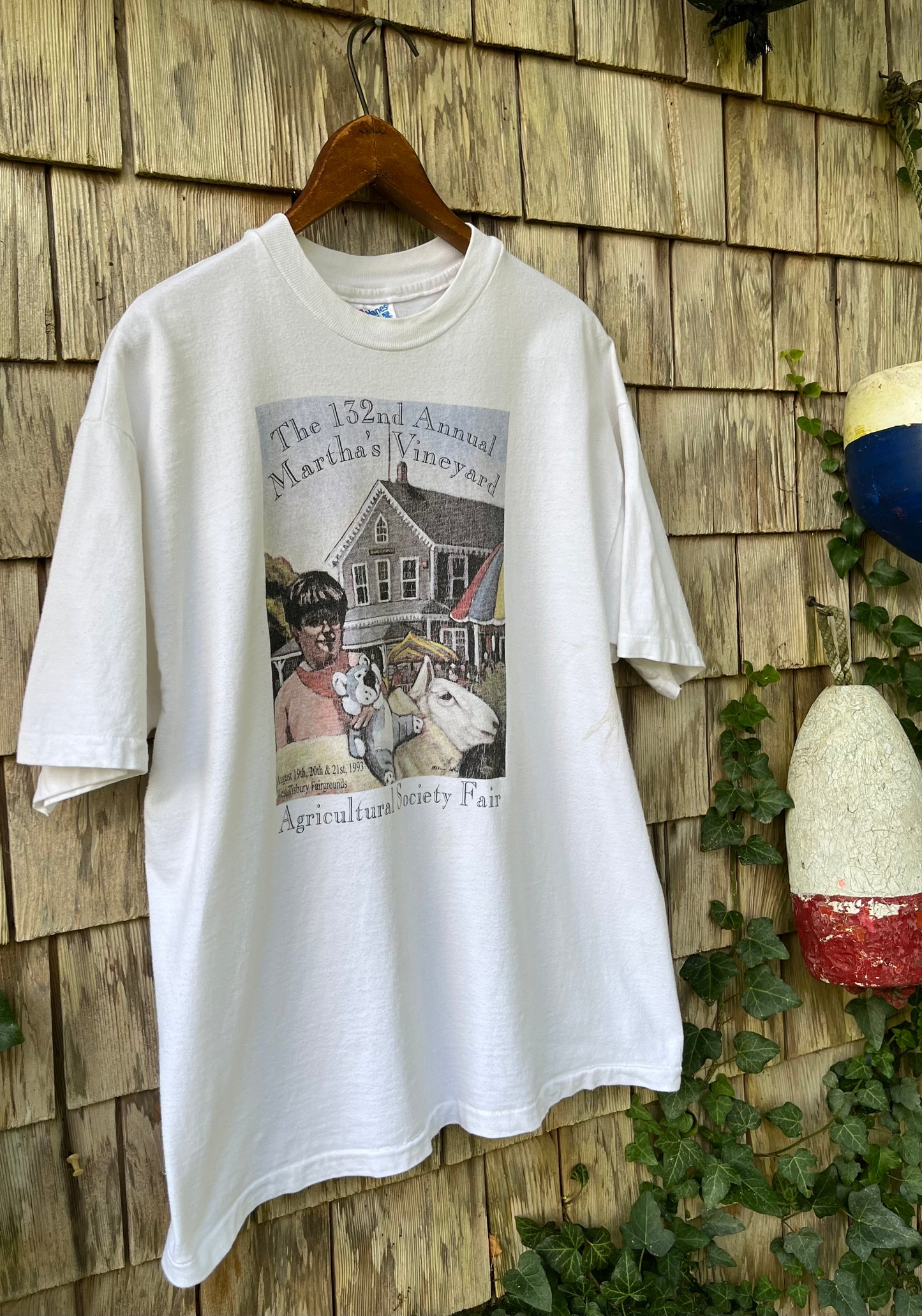 90s Martha’s Vineyard Agricultural Fair T-Shirt (L)