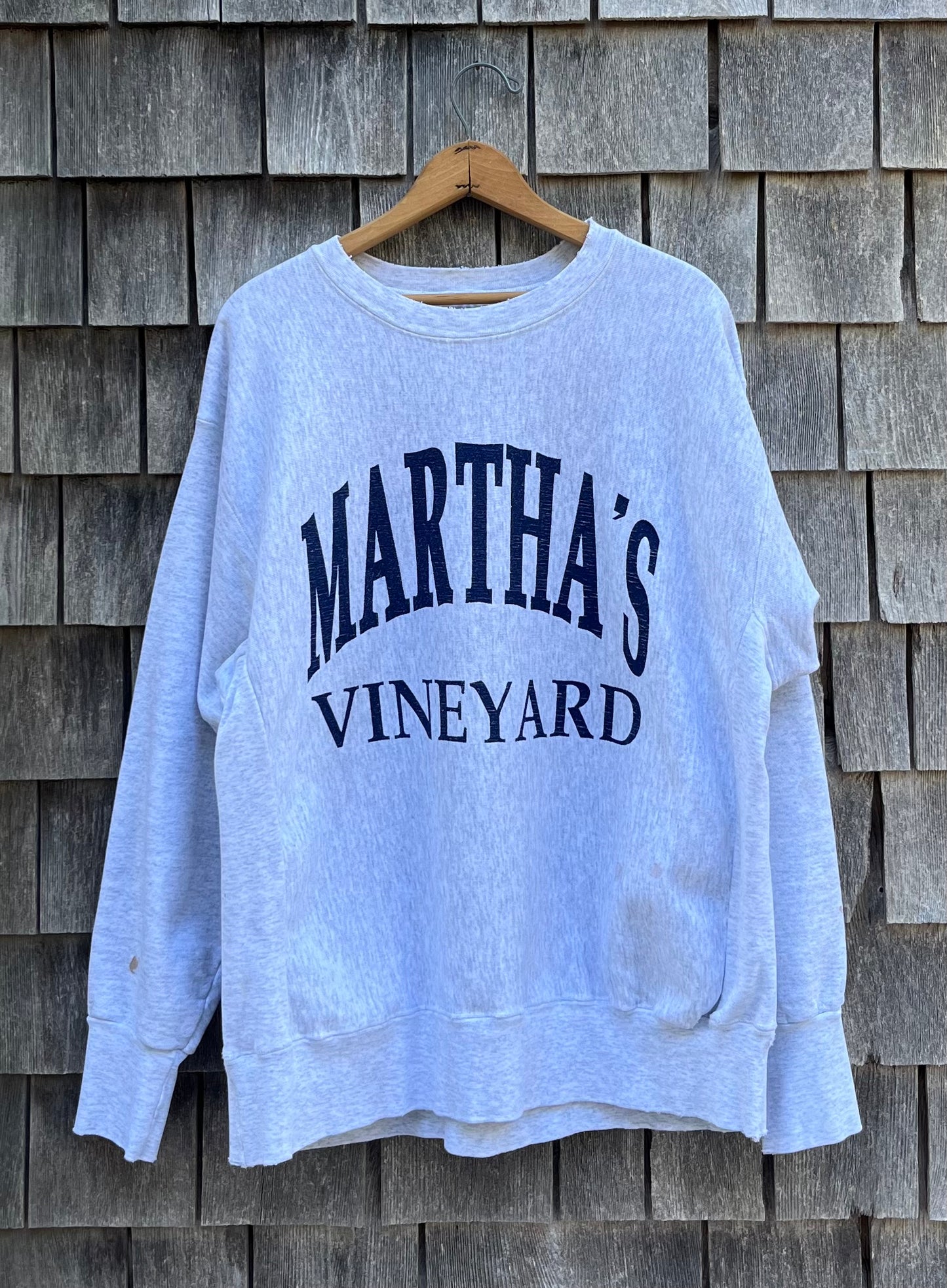 90s Martha’s Vineyard Reverse Weave Crewneck Sweatshirt (XL/XXL)