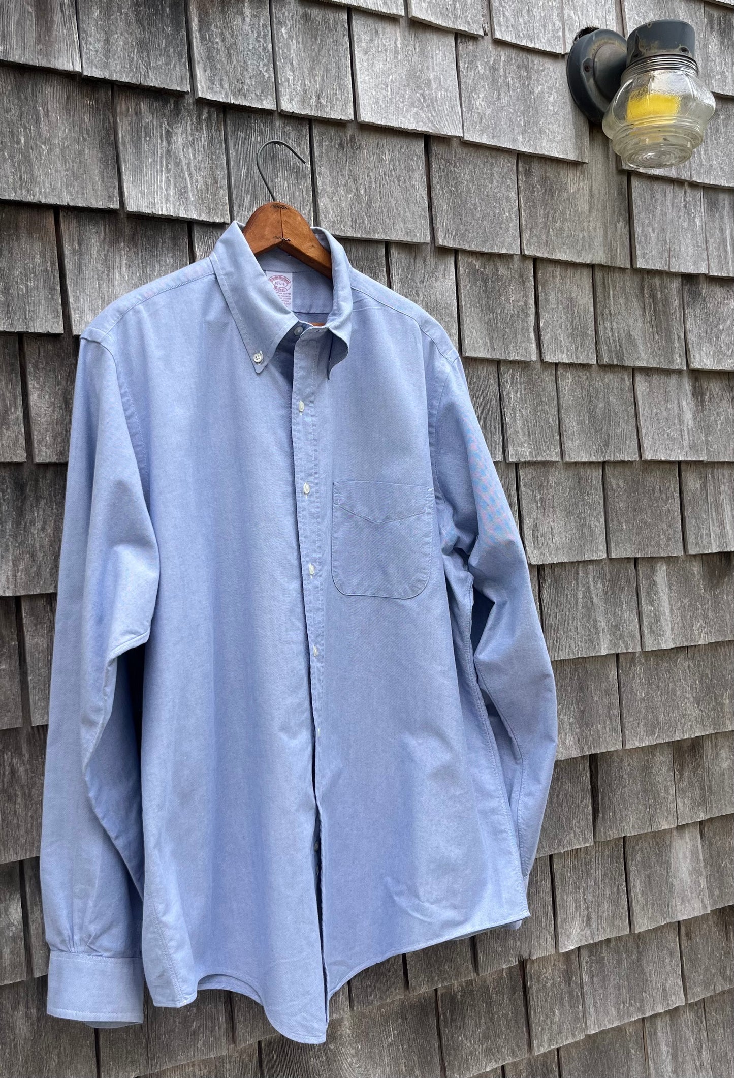 90s Brooks Brothers Makers Oxford Cloth Button Down Shirt (16.5-6)