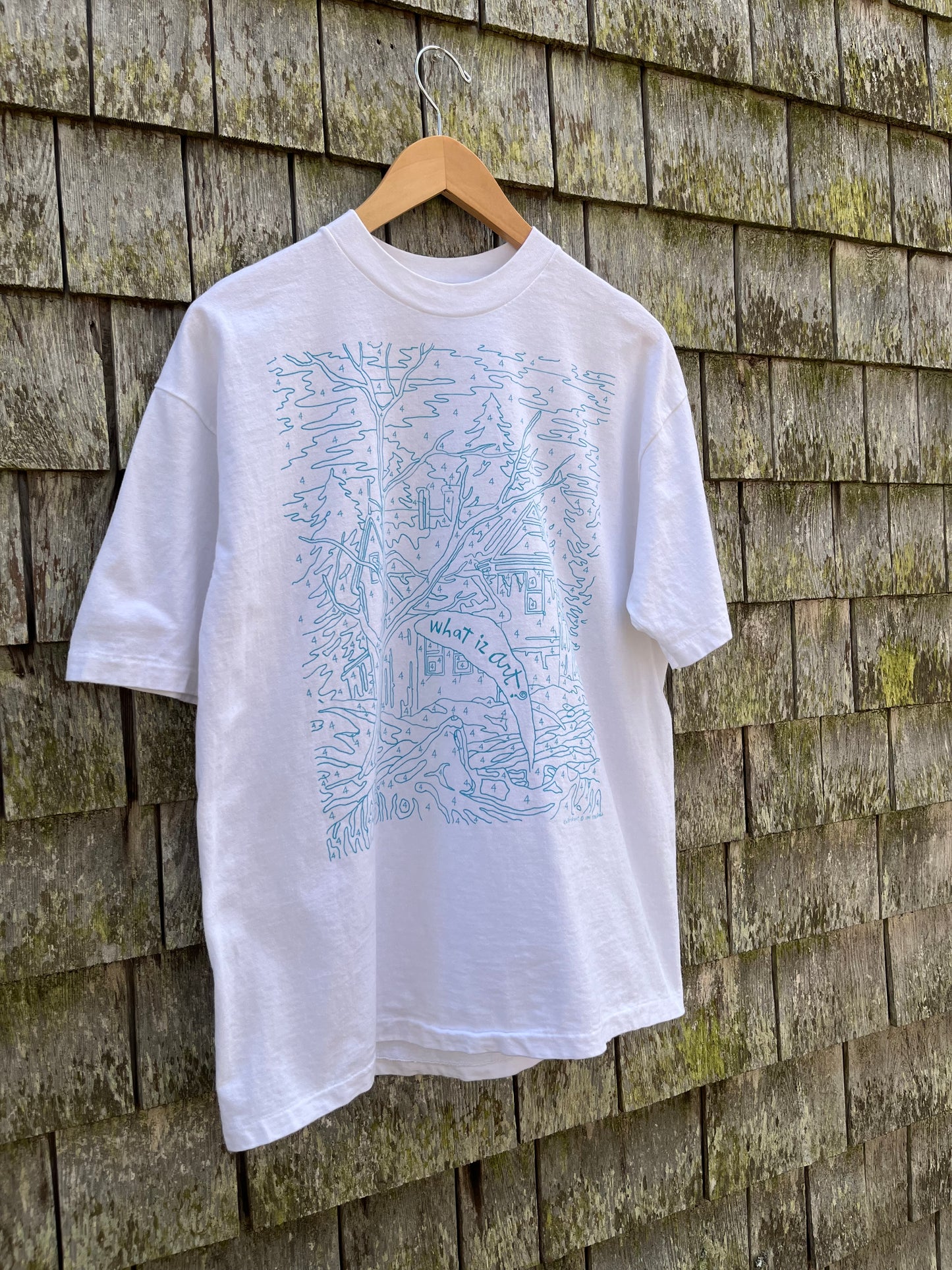 90s Ken Babb ‘What Iz Art?’ Paint by Number T-Shirt (L)