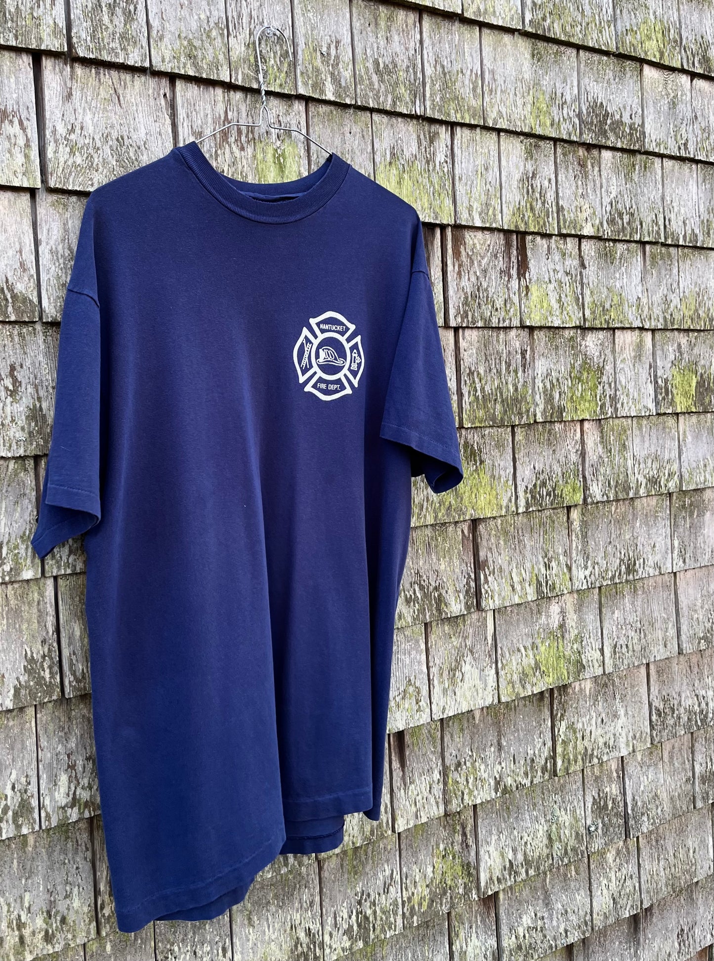 90s Nantucket Fire Department T-Shirt (L)