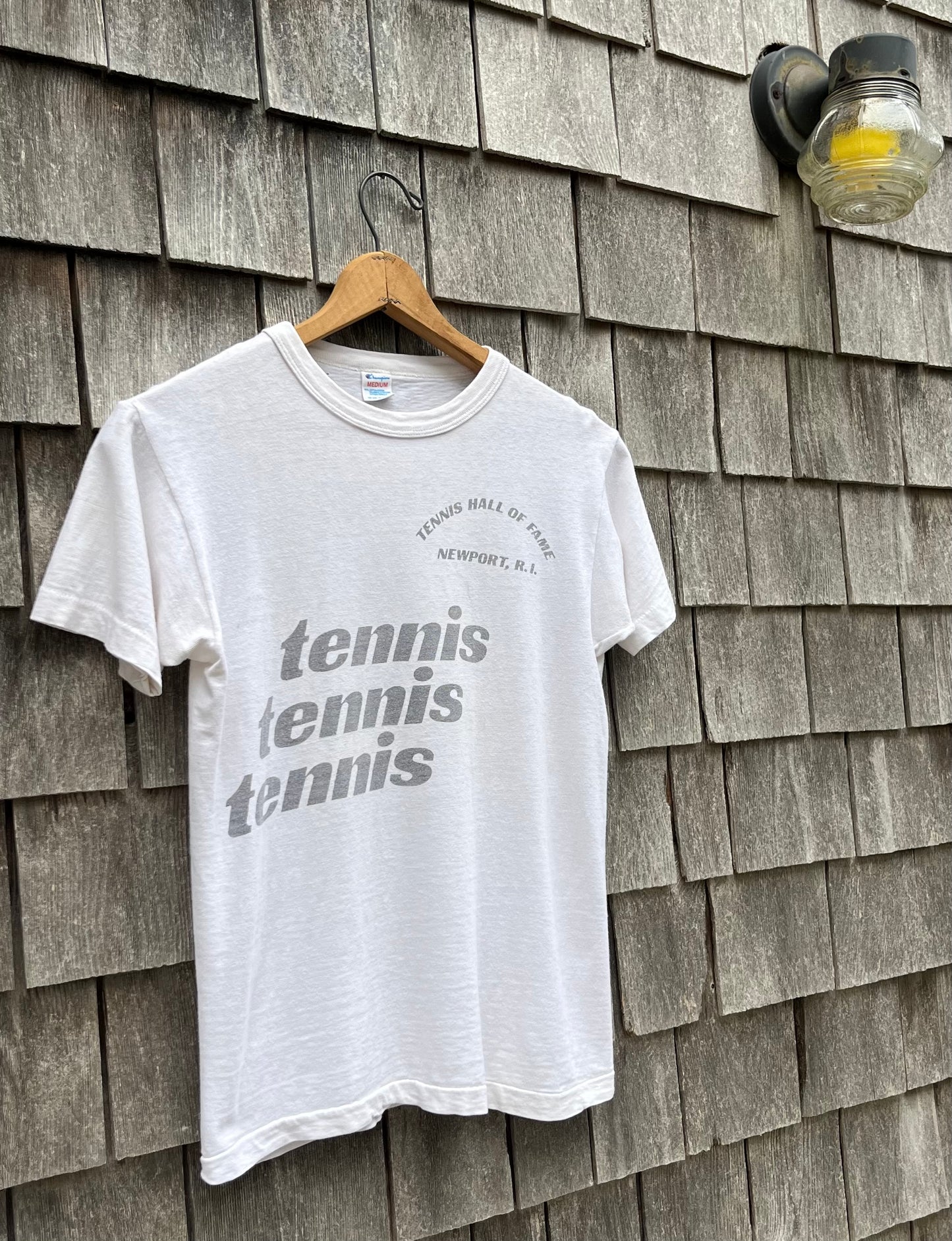 80s Champion Tennis Hall of Fame Newport RI T-Shirt (S)