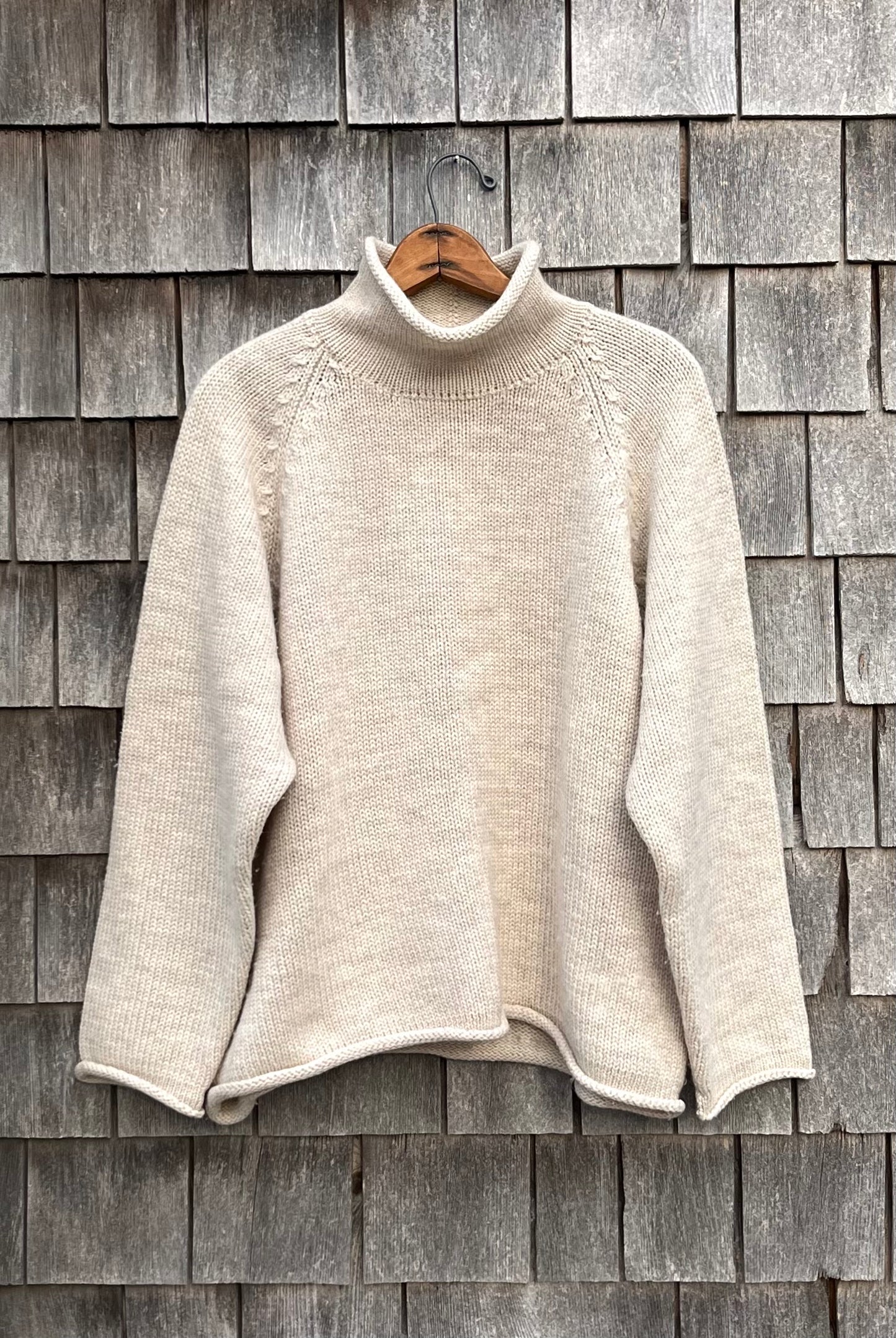 90s J. Crew Rollneck Wool Sweater (L/XL)