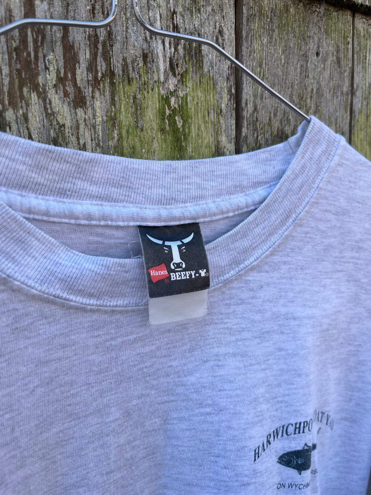 00s Harwichport Boatyard Wychmere Harbor T-Shirt (M)